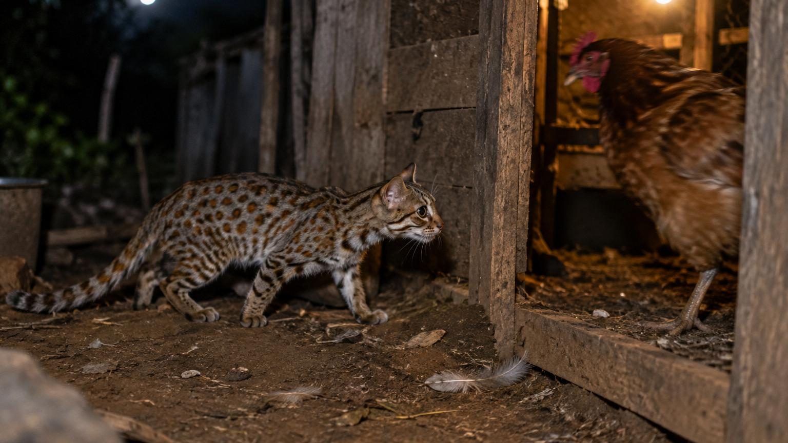 Il pèse à peine 1,5 kilo et c'est le plus petit chat du monde : il chasse pourtant des proies deux fois plus grosses que lui