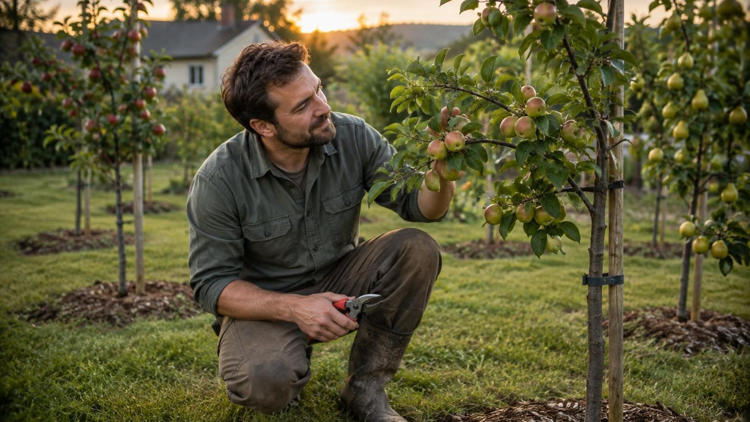 Il plante ces 8 arbres fruitiers au lieu d'attendre 10 ans : les premières récoltes arrivent en quelques années seulement