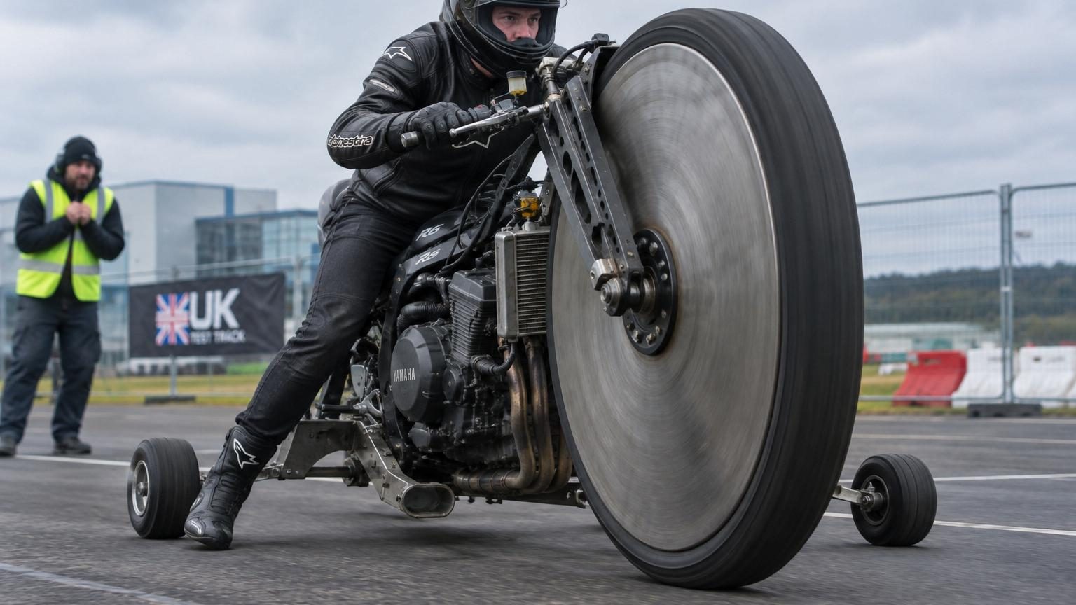 Il transforme une vieille Yamaha en grand-bi : ce vélo du XIXe siècle devient le plus rapide du monde