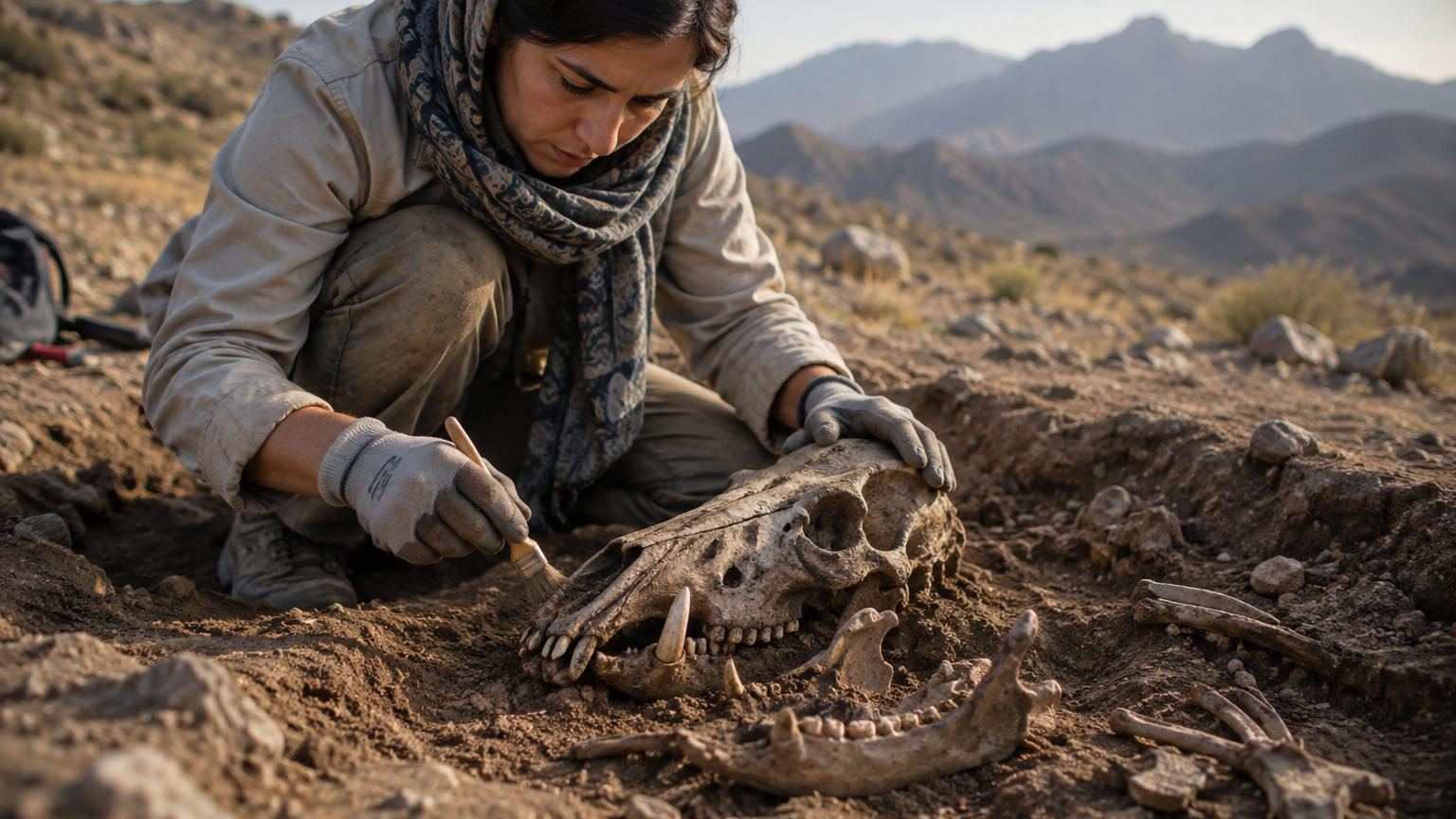 Il y a 11 000 ans, ils parcouraient déjà des dizaines de kilomètres pour apporter leur plat à la fête : ce que révèlent des crânes de sangliers en Iran