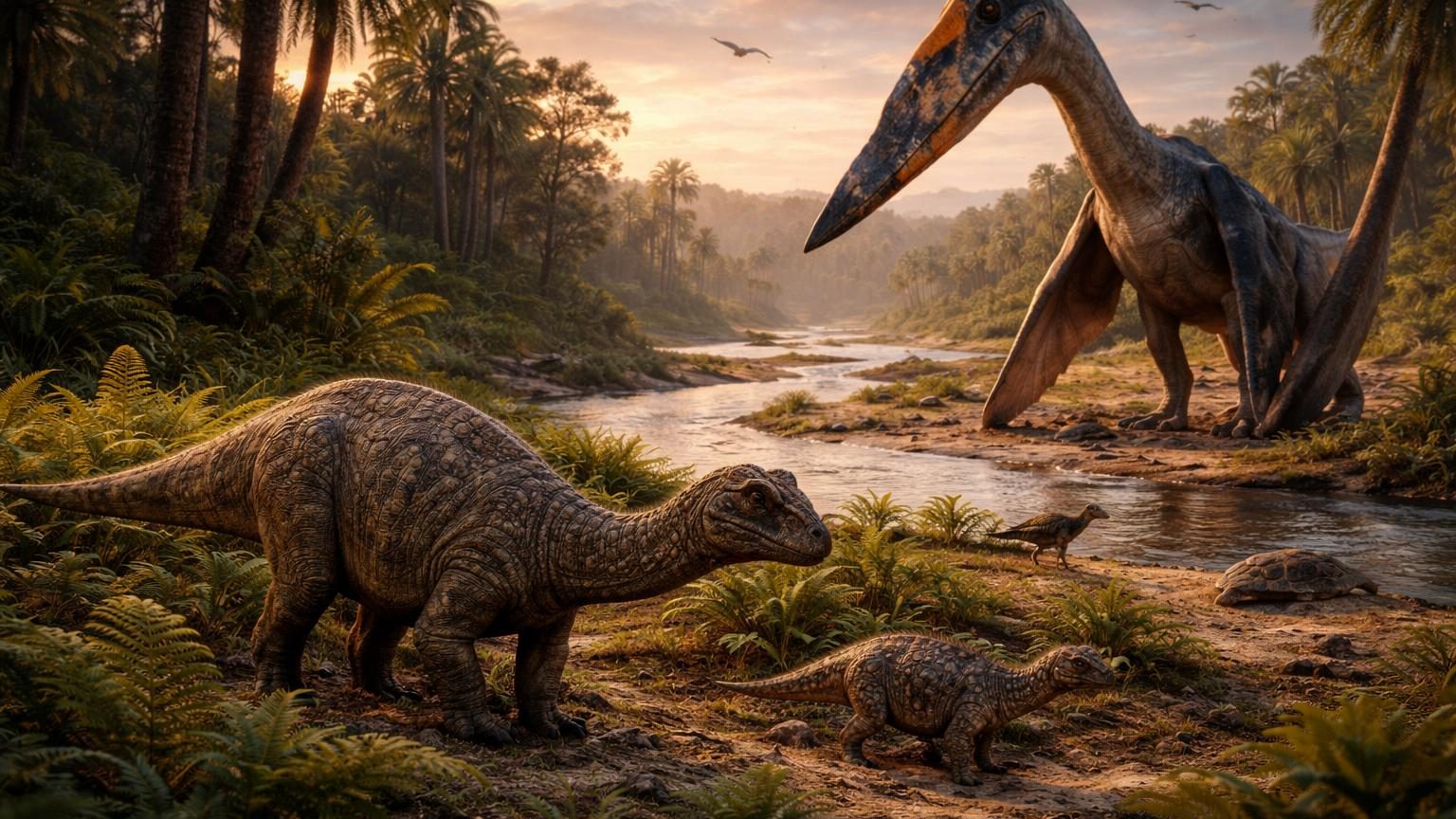 Il y a 70 millions d&rsquo;années, une île au cœur de l&rsquo;Europe abritait des dinosaures nains : ce n&rsquo;est pas le hasard qui les a rapetissés