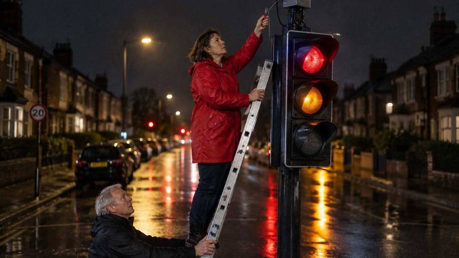 Ils coupent les câbles des capteurs de trafic en pleine nuit : ce que ces militants britanniques croient que ces boîtiers mesurent vraiment