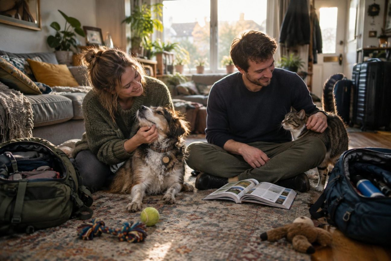 Ils gardent des animaux pendant leurs voyages : trois ans plus tard, ils ont économisé plus de 20 000 livres de logement