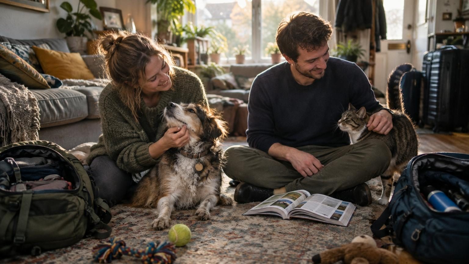Ils gardent des animaux pendant leurs voyages : trois ans plus tard, ils ont économisé plus de 20 000 livres de logement