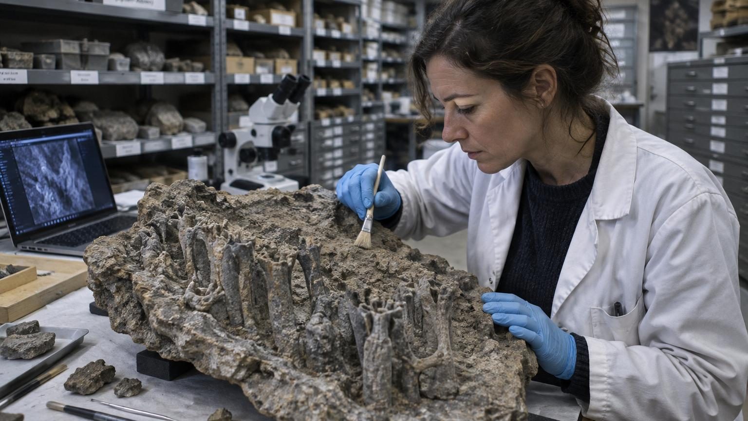 Ils mesuraient jusqu'à neuf mètres il y a 400 millions d'années : selon une nouvelle étude, ces organismes ne sont ni des plantes, ni des animaux, ni des champignons