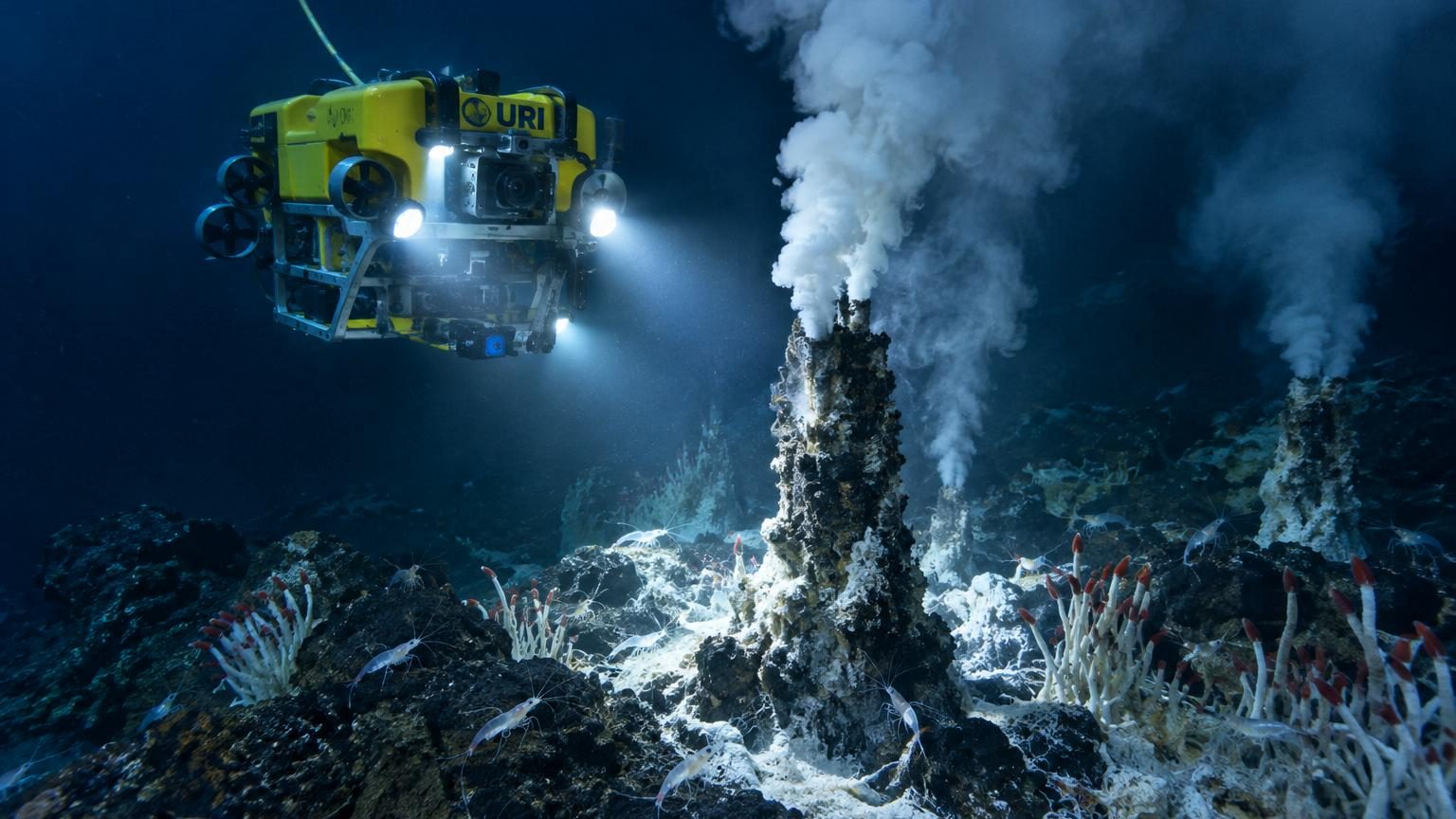 Ils ont envoyé des robots dans les profondeurs d&rsquo;un volcan : à 2 500 mètres sous l&rsquo;eau, leurs caméras ont filmé un monde totalement inattendu