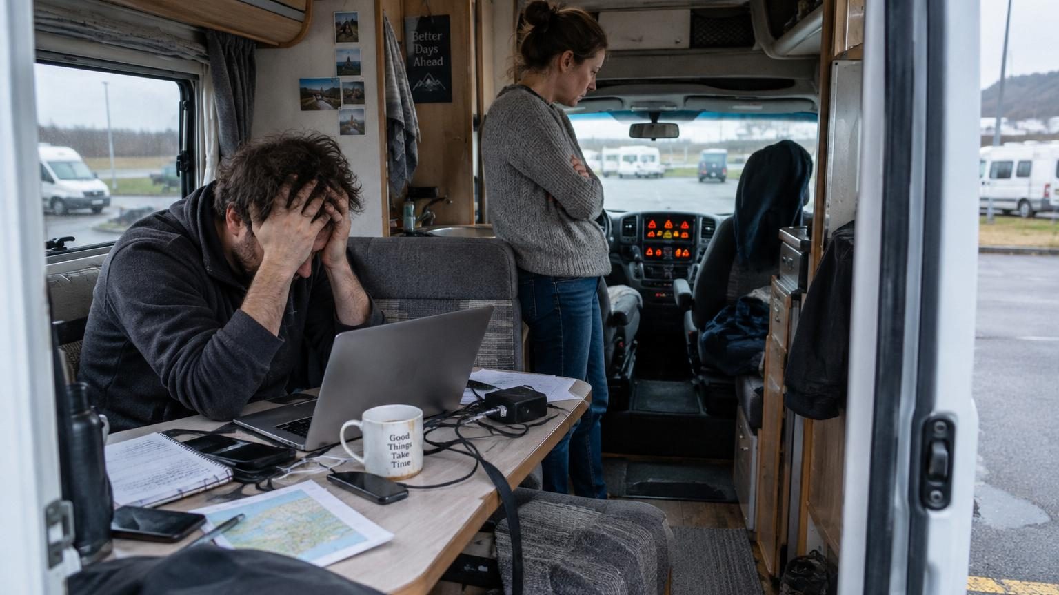 Ils rêvaient de partir quand ils voulaient, sans contraintes : leur camping-car a finalement créé une nouvelle forme de dépendance qu&rsquo;ils n&rsquo;avaient pas prévue