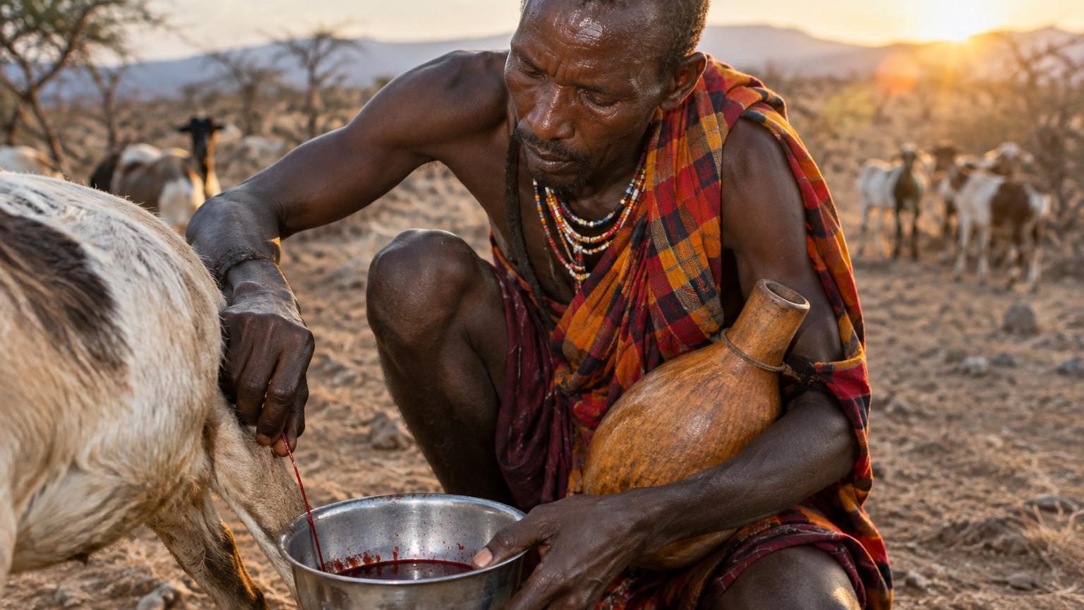 Ils vivent de sang et de viande presque sans boire : ce peuple du Kenya a développé une mutation génétique unique