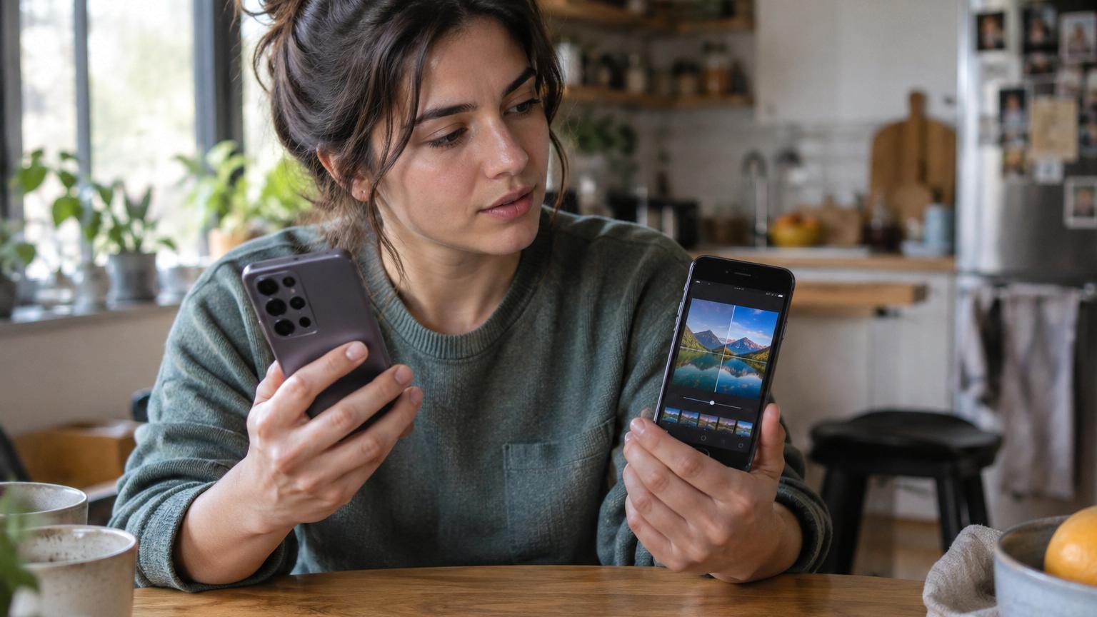 Interface Samsung One UI 8.5 affichant les quatre fonctions d'IA : Audio Eraser, Creative Studio, Filtrage d'appel IA et Photo Assist sur un Galaxy S24