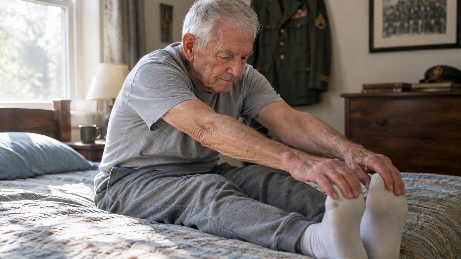 J&rsquo;ai 86 ans et j&rsquo;attribue ma longue vie à une habitude que j&rsquo;ai prise pendant mon passage dans l&rsquo;armée – je le fais quotidiennement