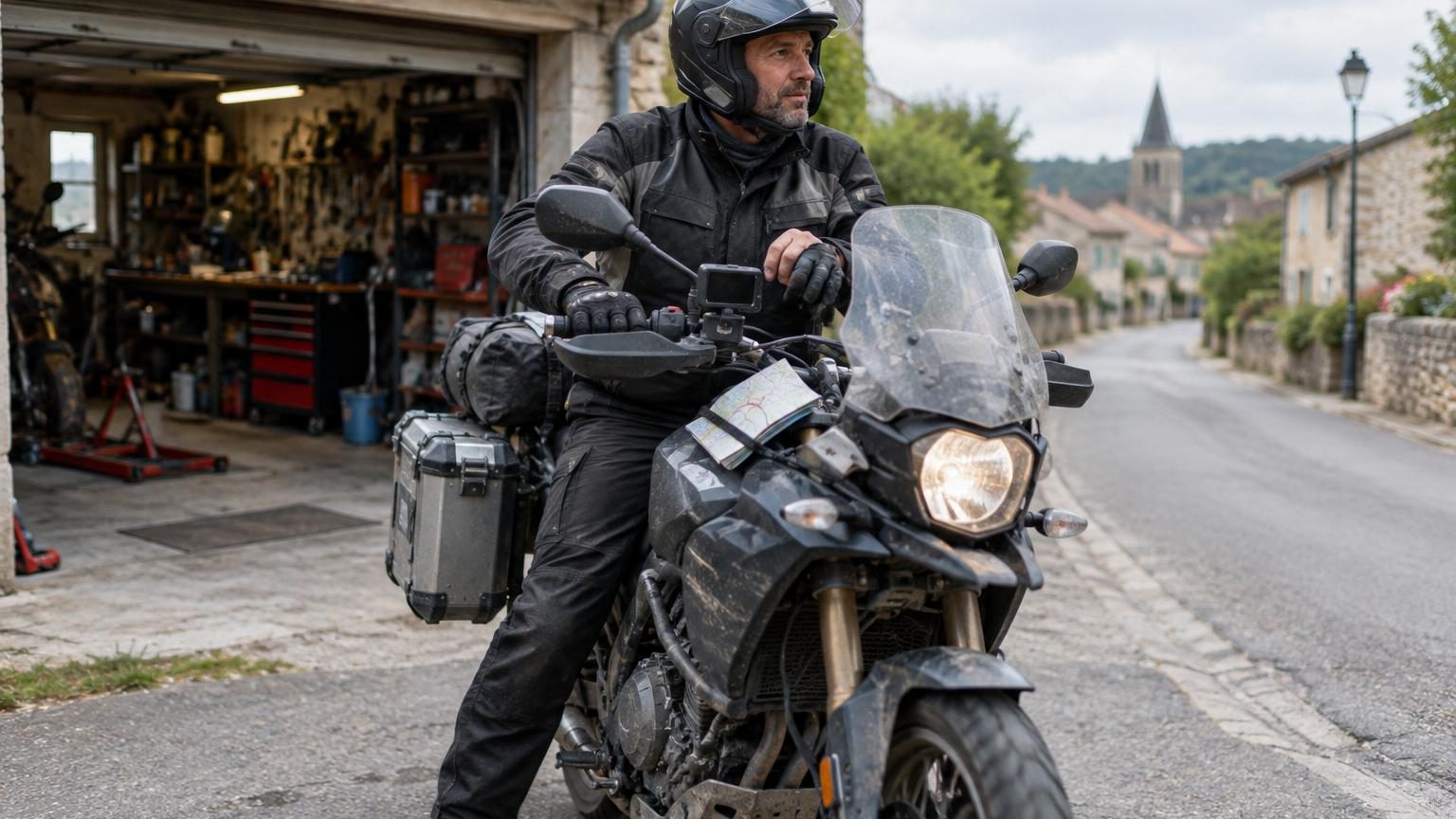« Je passais plus de temps à préparer la moto qu’à rouler » : après des années de pratique, ce motard change complètement sa manière de faire des balades