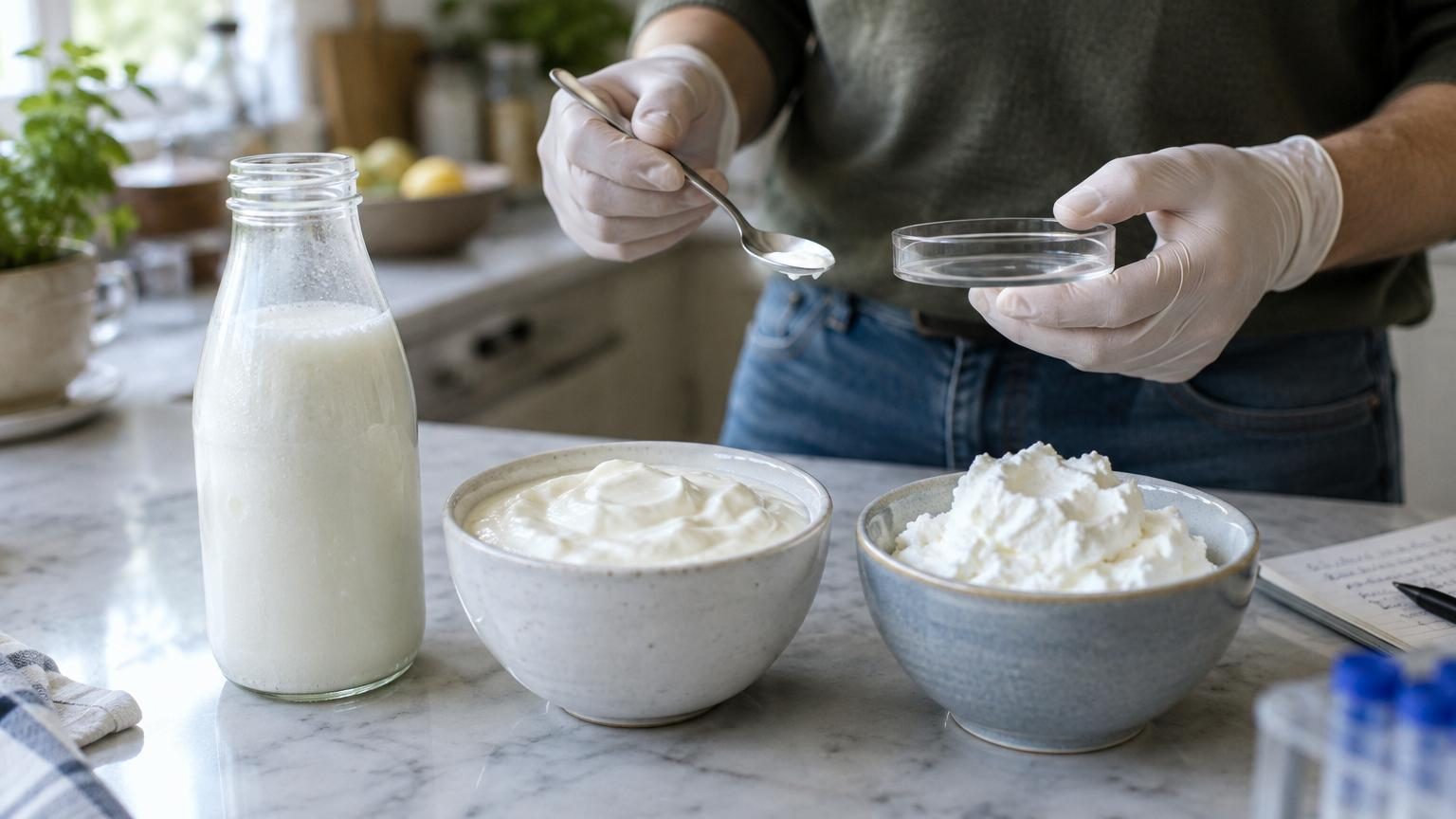 Kéfir, yaourt grec ou skyr : un nouveau test révèle lequel contient le plus de ferments vivants