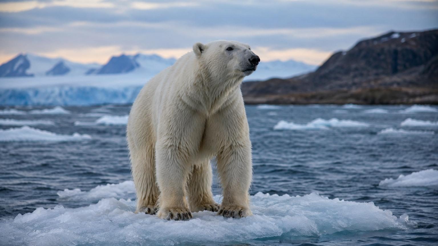 La banquise fond autour du Svalbard, mais les ours polaires y sont en bonne santé : voici ce que les scientifiques ont découvert