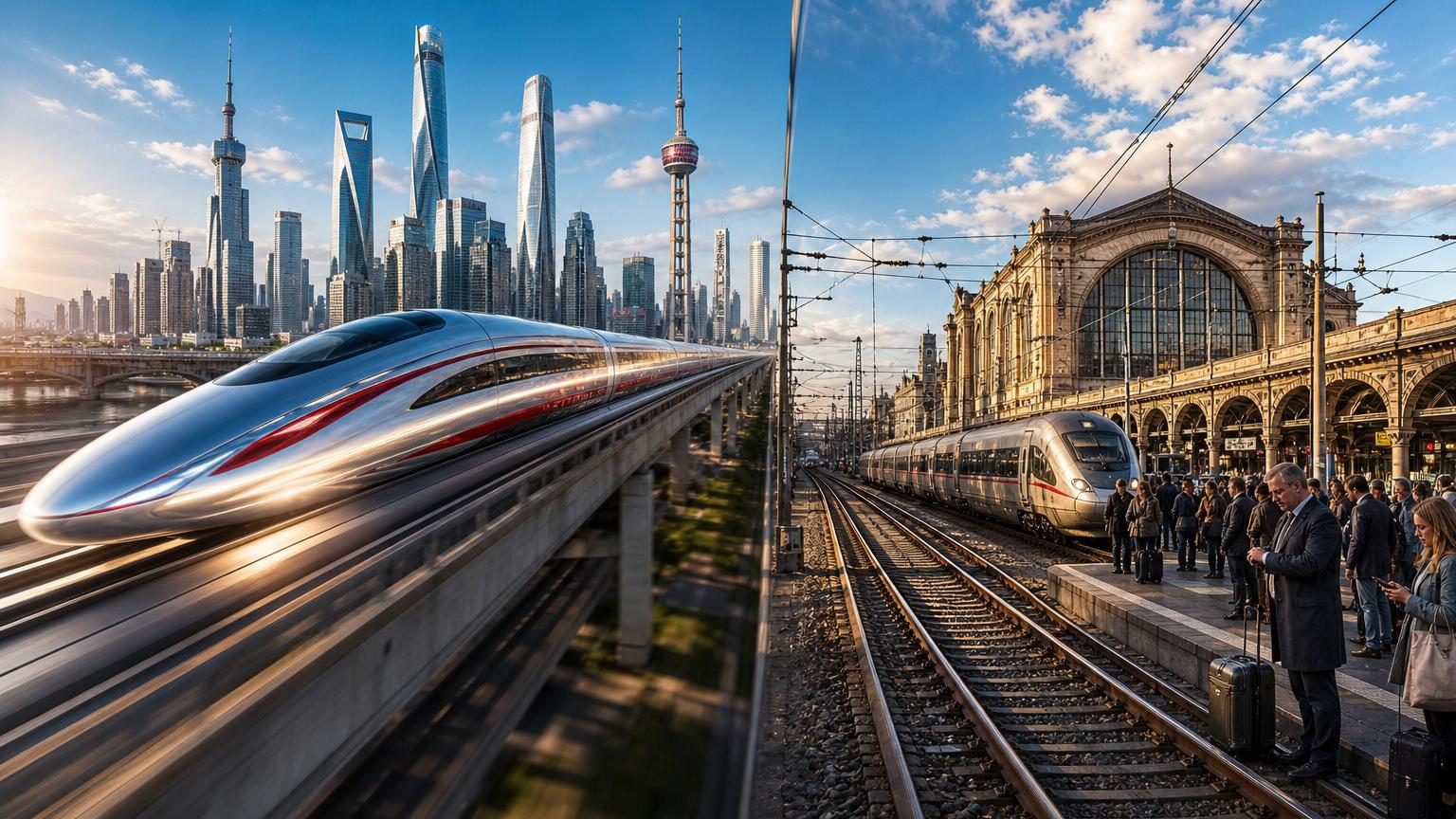 La Chine construit des trains capables de dépasser 600 km/h, pendant que l&rsquo;Europe réfléchit encore à sa prochaine génération ferroviaire