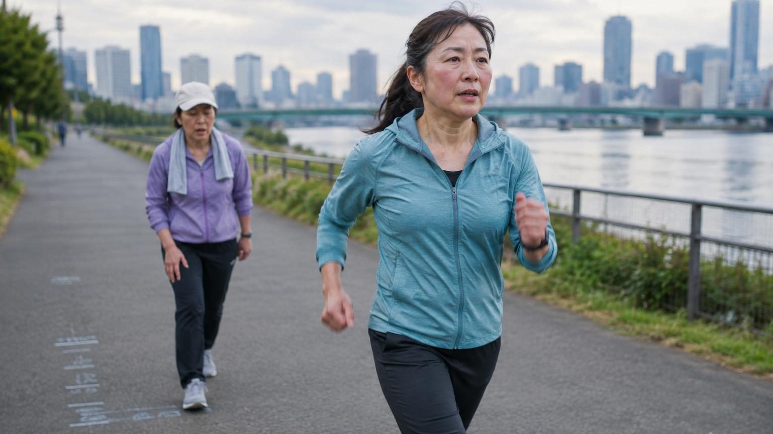 La marche japonaise devient virale : 3 minutes lentes, 3 minutes rapides et votre cœur en profite déjà