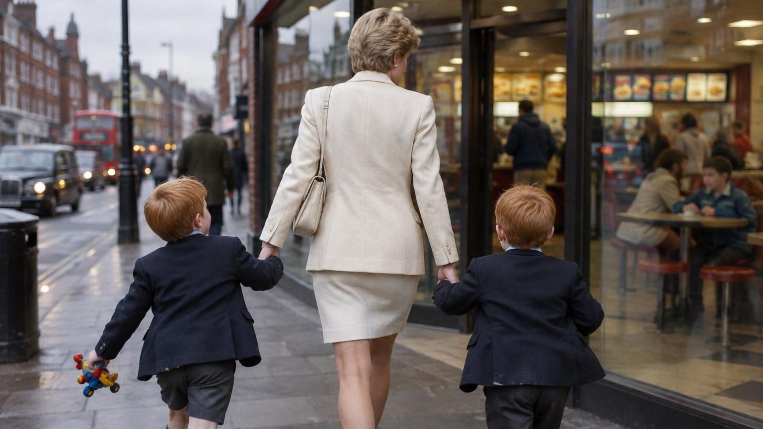 Lady Diana annulait les déjeuners du palais pour emmener William et Harry au McDonald's : un ancien chef royal révèle enfin pourquoi