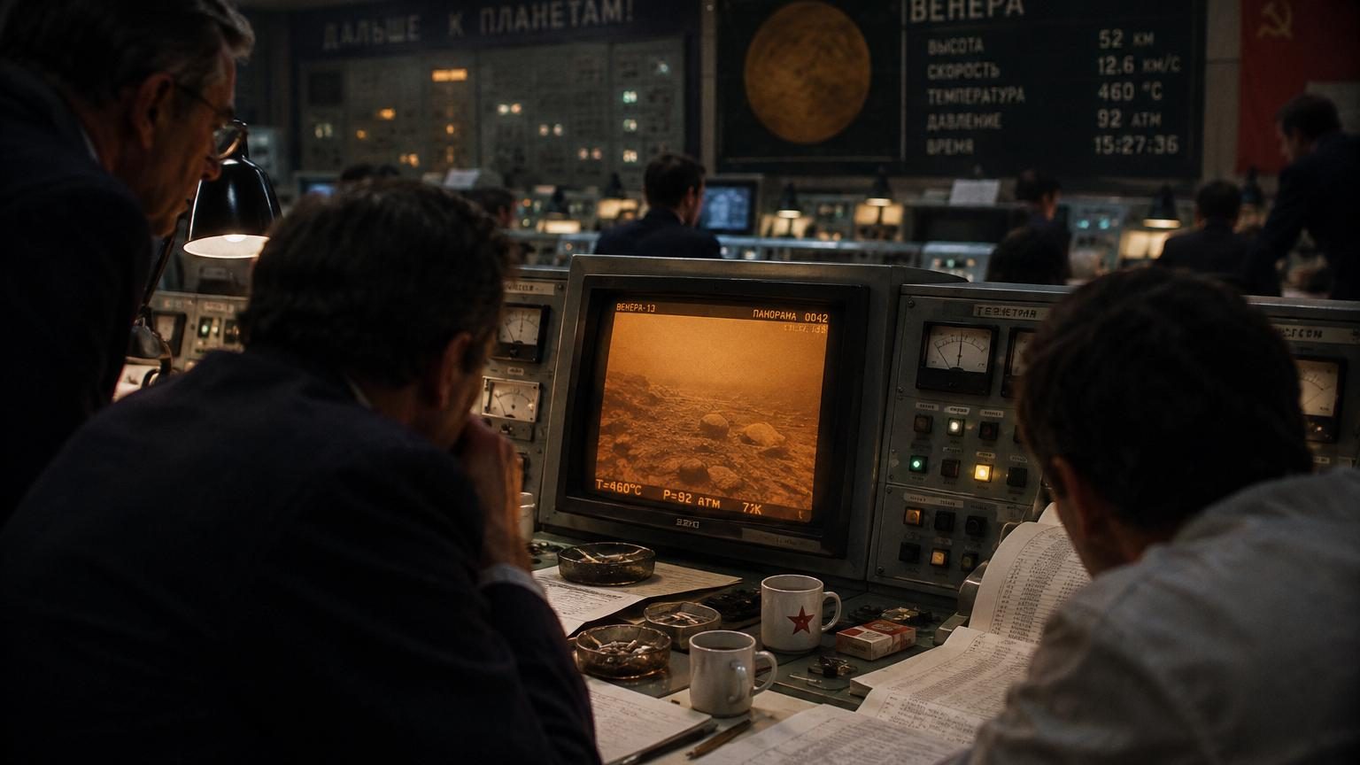 Le 1er mars 1982, une sonde soviétique se pose à 465 °C sur Vénus : conçue pour tenir 32 minutes, elle a transmis pendant 127 minutes