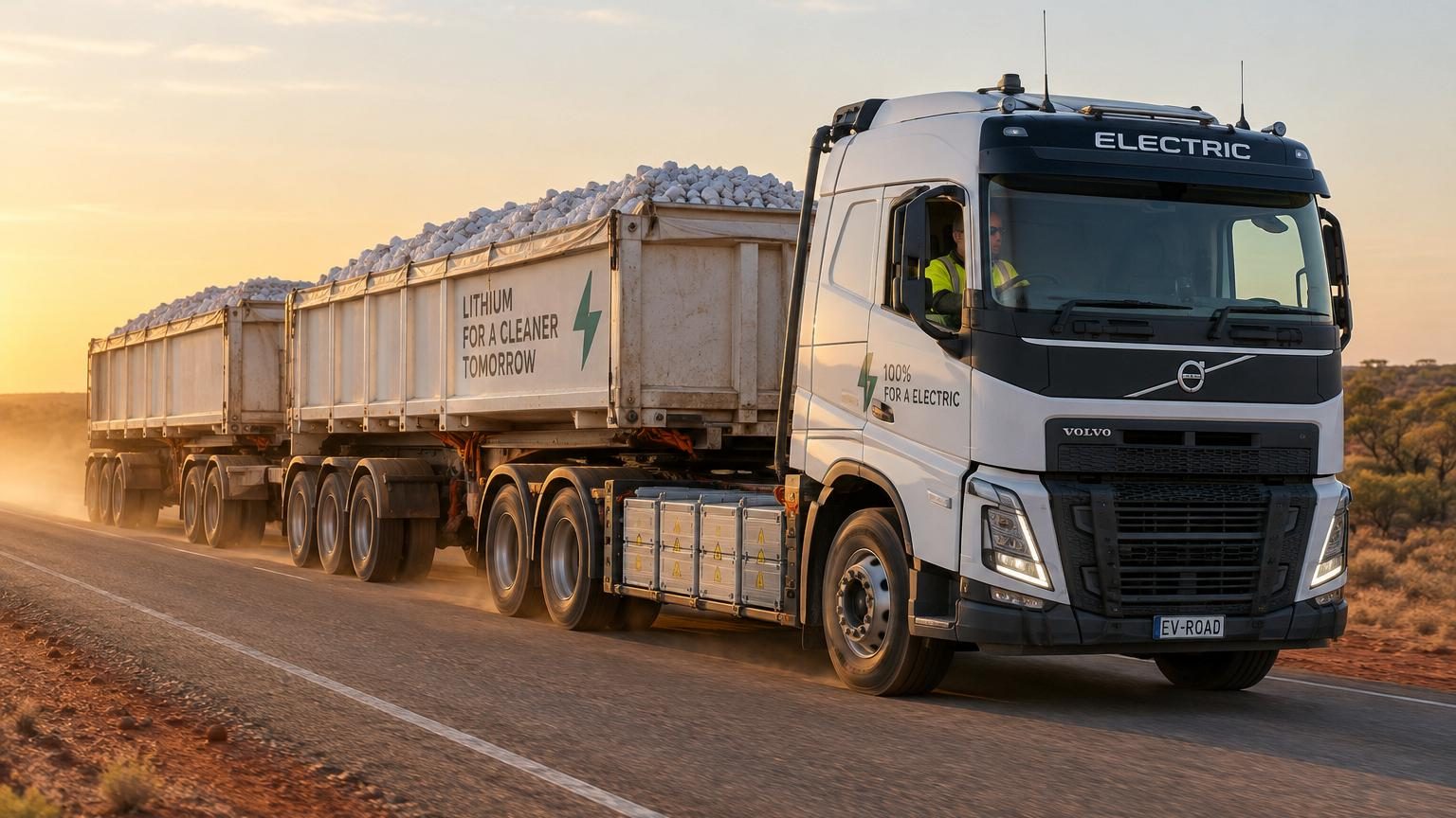 Le camion électrique le plus lourd du monde roule déjà : ce train routier australien n'a ni réservoir ni temps de recharge classique