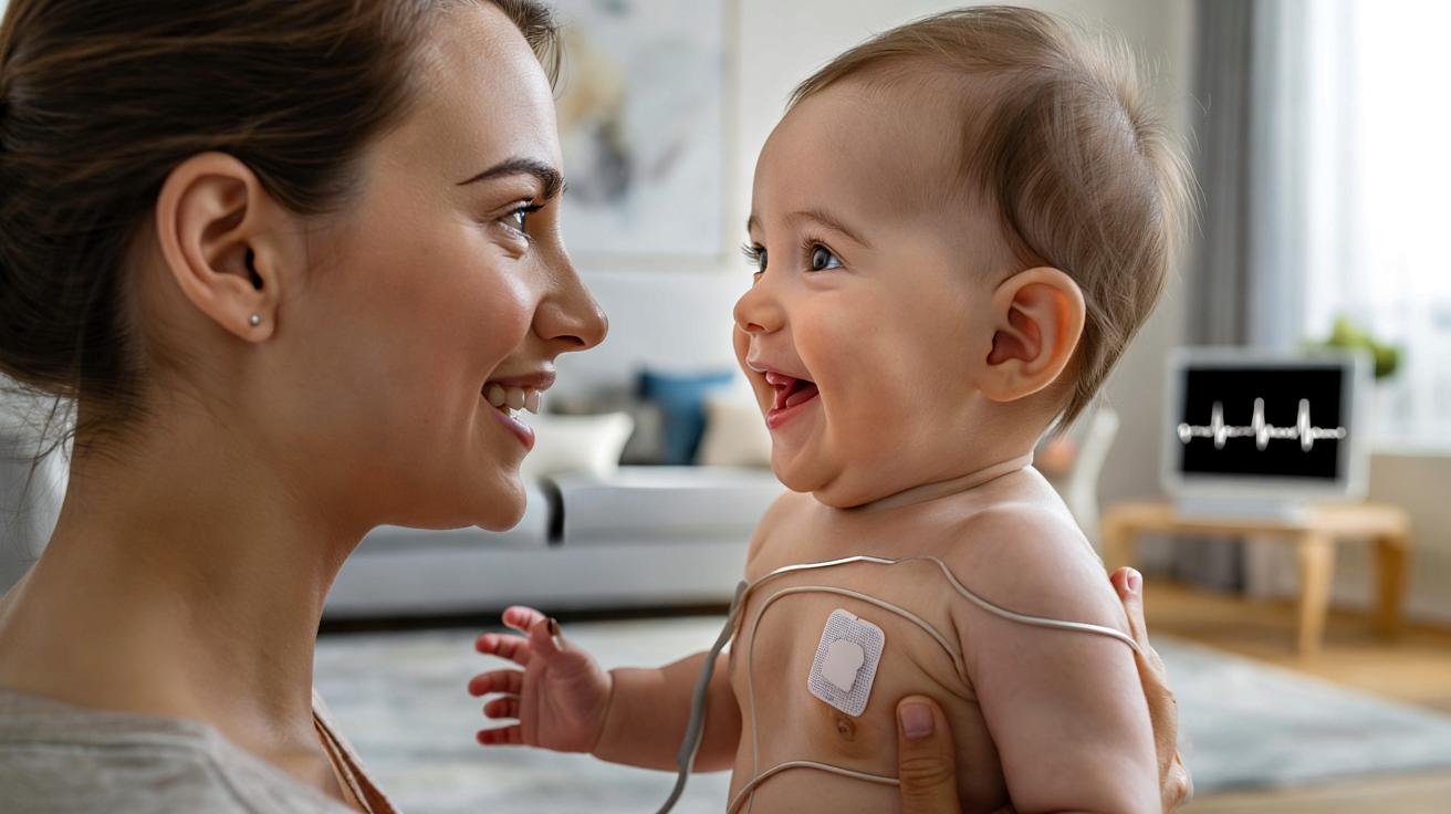 Le cœur des bébés réagit différemment quand ils partagent un moment heureux avec leur mère, selon une étude