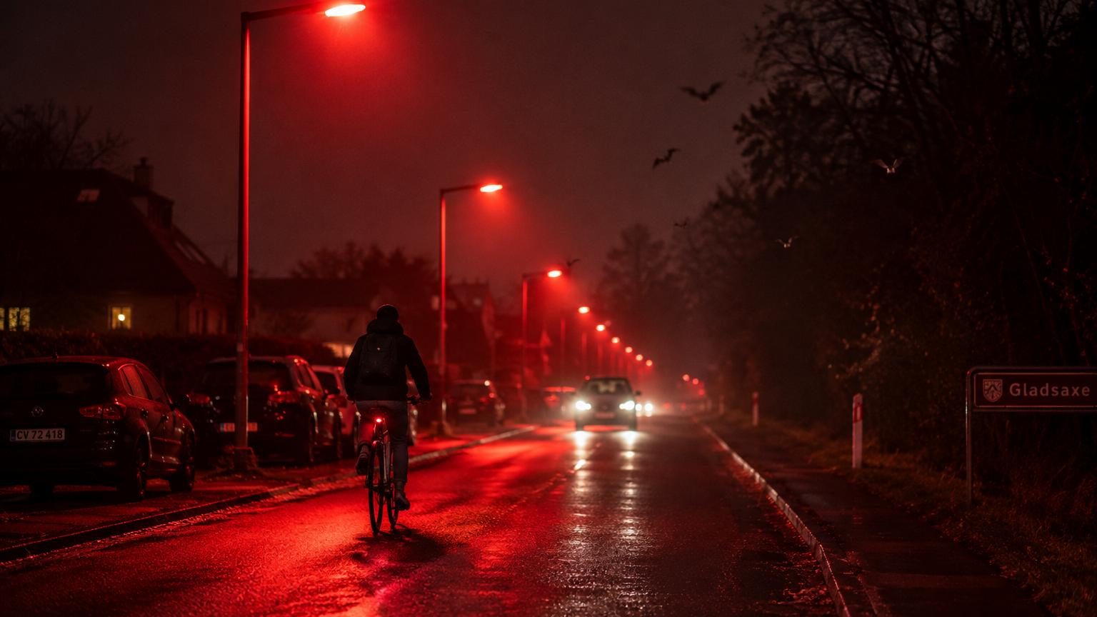 Le Danemark a remplacé ses lampadaires blancs par des lumières rouges : la raison n'a rien à voir avec l'esthétique