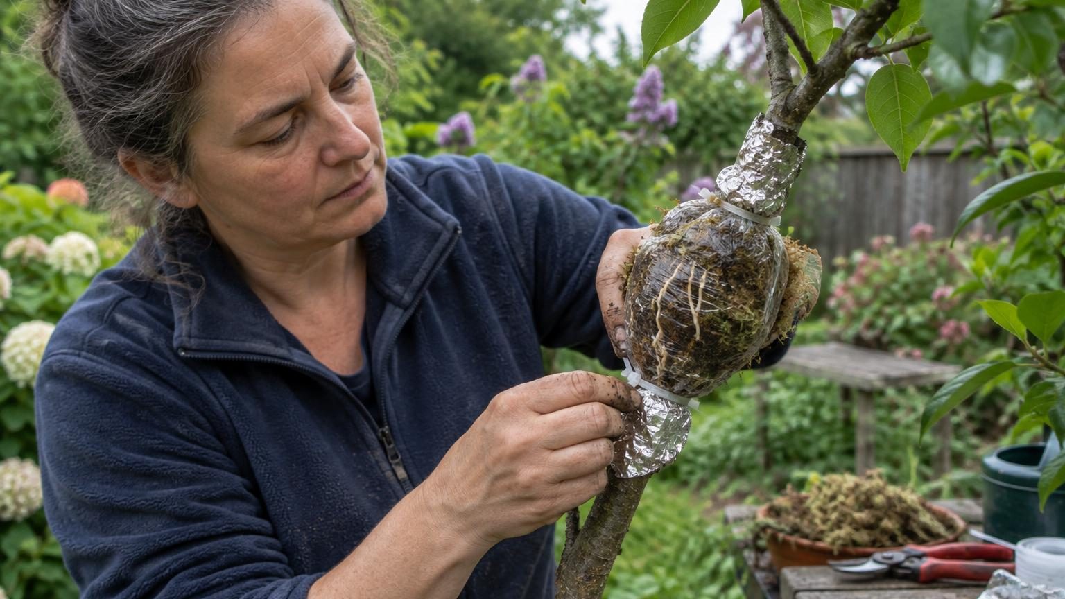 Le marcottage : à quoi ça sert, et pourquoi les jardiniers s&rsquo;en servent pour multiplier leurs plantes préférées sans rien acheter