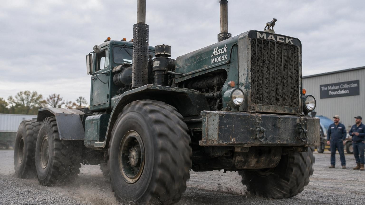 Le plus grand camion Mack du monde roule à nouveau après une restauration complète : son V12 diesel de 29 litres fait trembler le sol