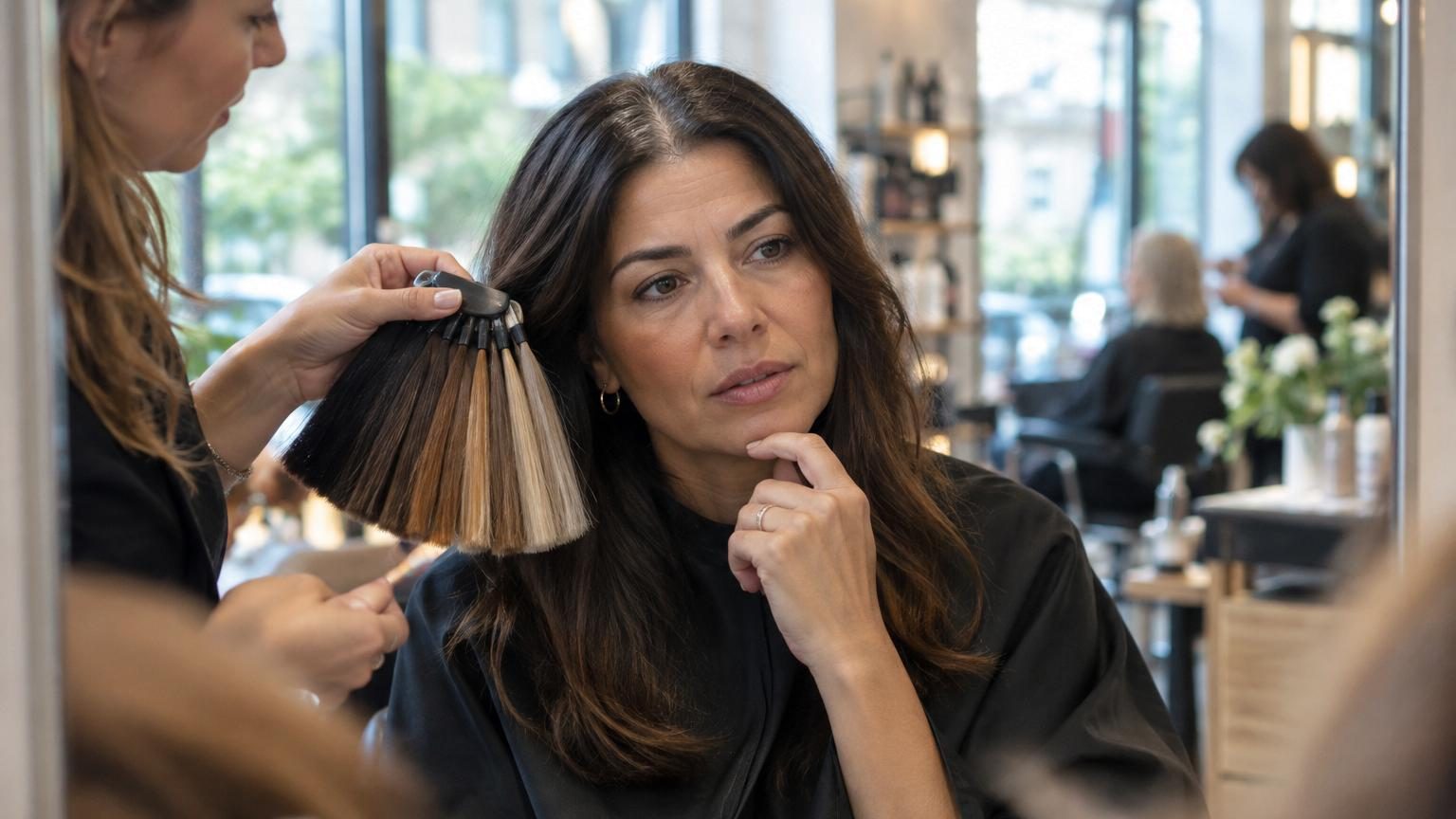 Les coiffeurs sont unanimes : pourquoi il ne faut plus porter les cheveux très foncés après 40 ans