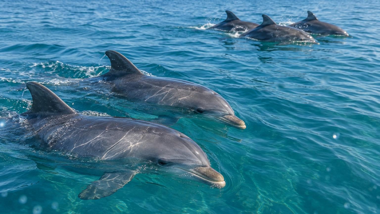 Les dauphins séparent leurs amis de leurs partenaires de chasse : ce que révèle une nouvelle étude sur leur vie sociale