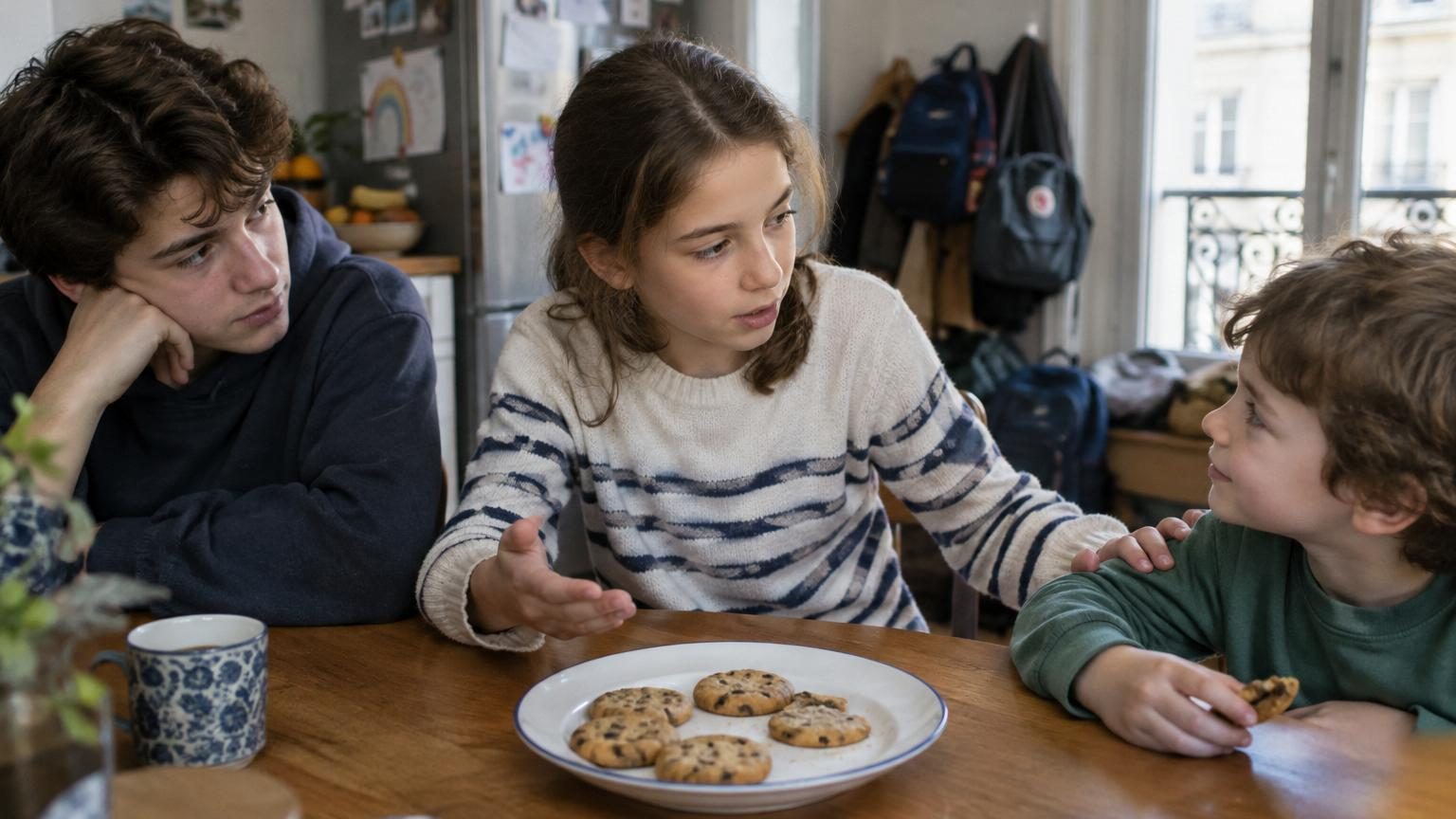 Les enfants du milieu seraient plus coopératifs et honnêtes : ce qu'une vaste étude révèle sur la place dans la fratrie