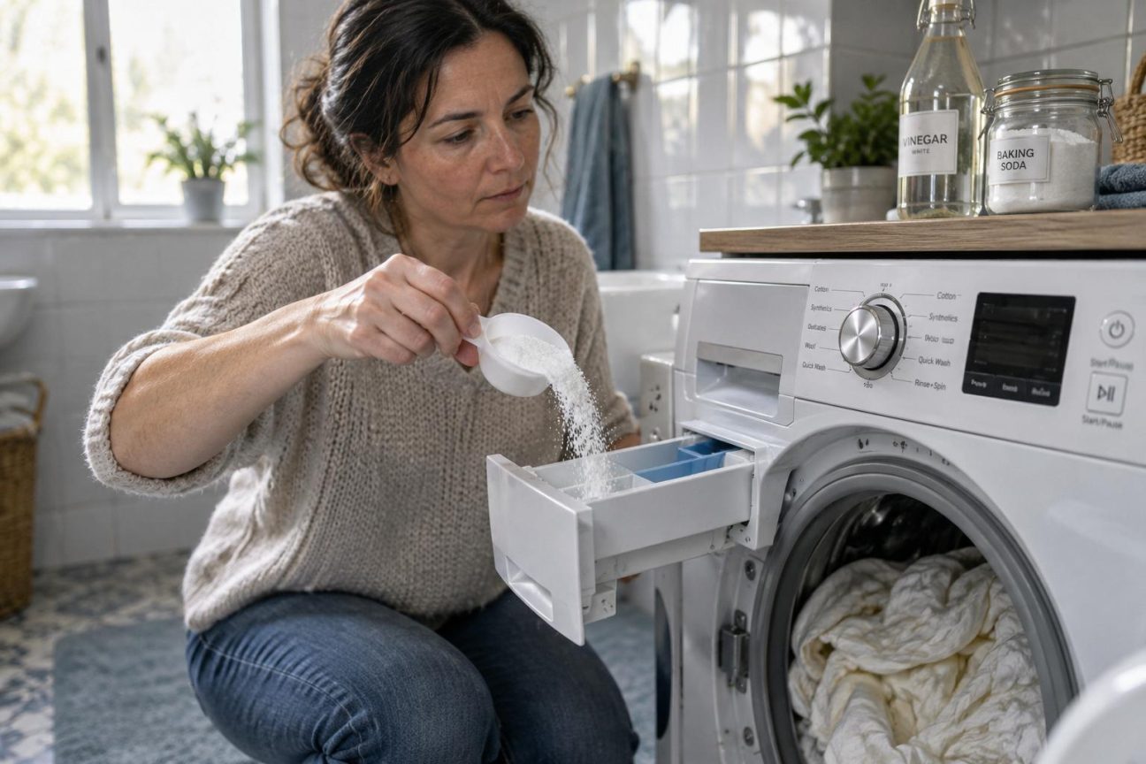 Les expertes en ménage sont unanimes : pour blanchir les draps blancs, ce n'est ni le vinaigre ni le bicarbonate