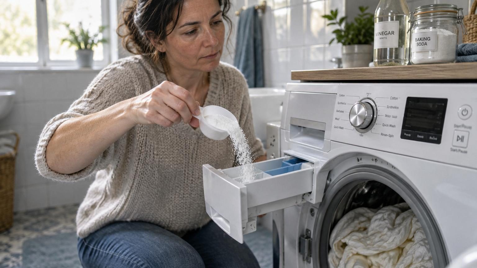 Les expertes en ménage sont unanimes : pour blanchir les draps blancs, ce n'est ni le vinaigre ni le bicarbonate