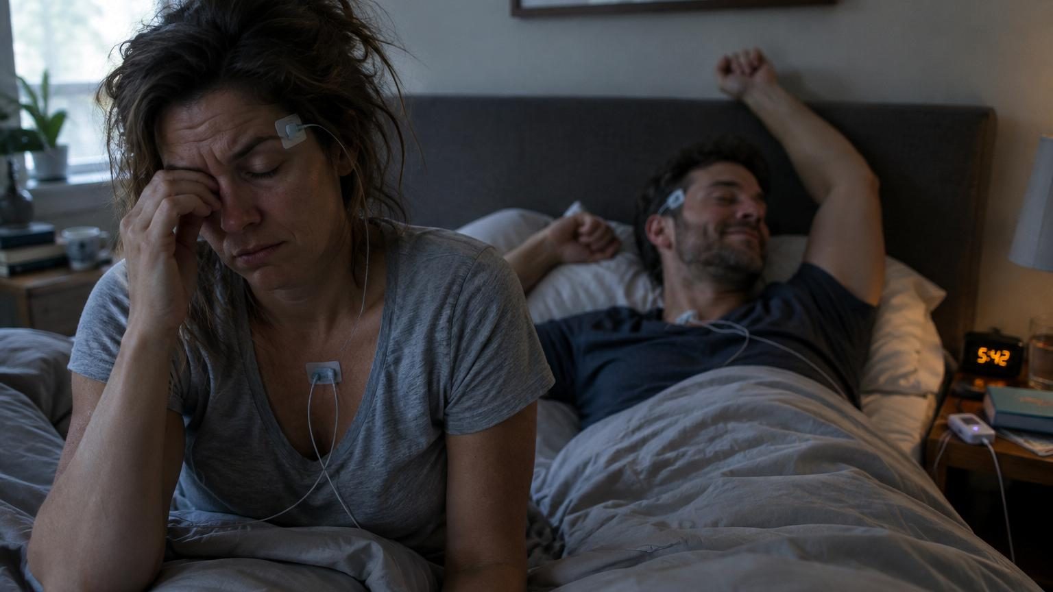 Les femmes jugent leur nuit mauvaise alors qu'elles ont bien dormi : les hommes, eux, surestiment la qualité de leur sommeil