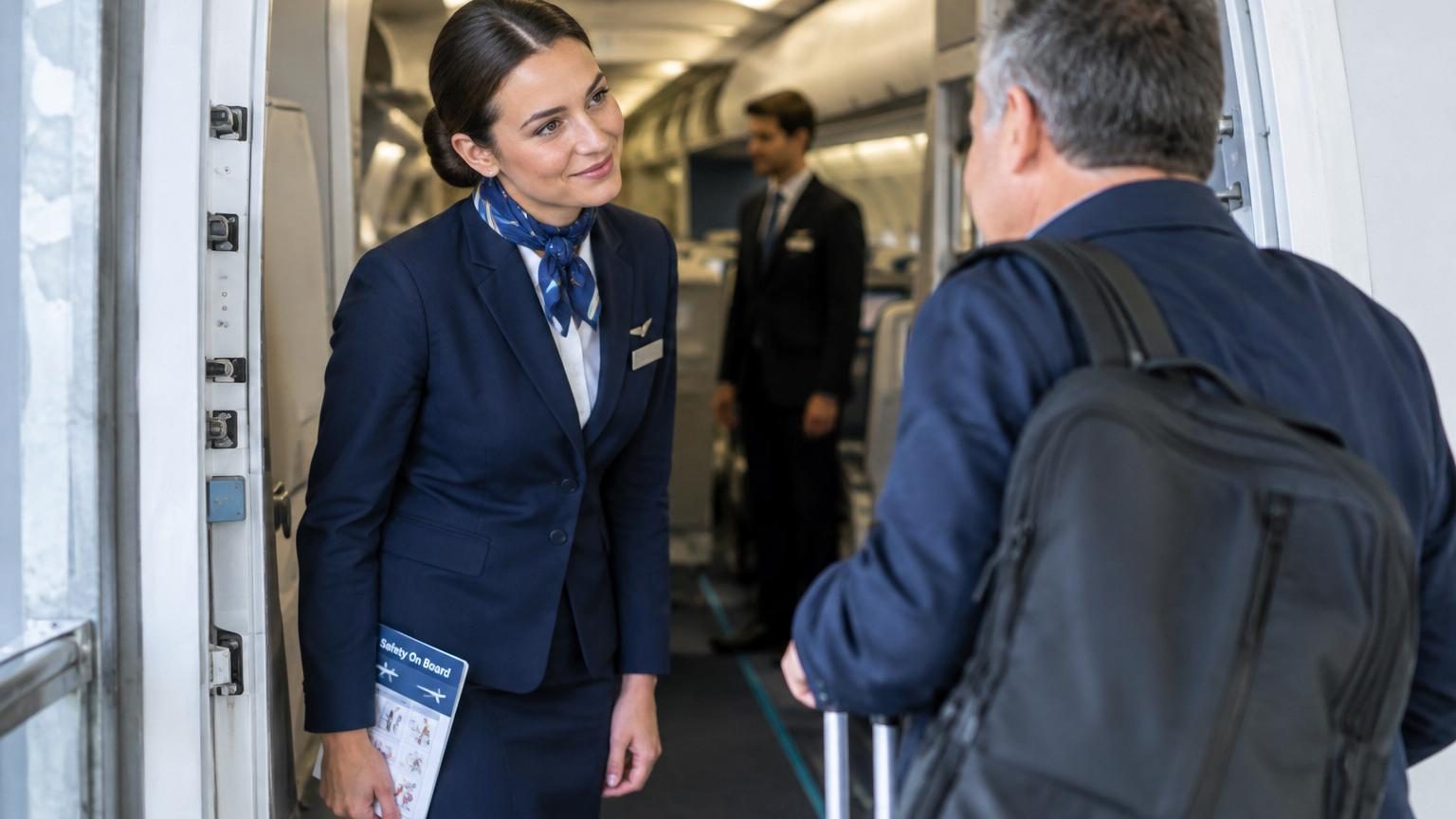 Les hôtesses de l'air vous disent « bonjour » à l'embarquement : ce n'est pas de la politesse, mais une question de sécurité