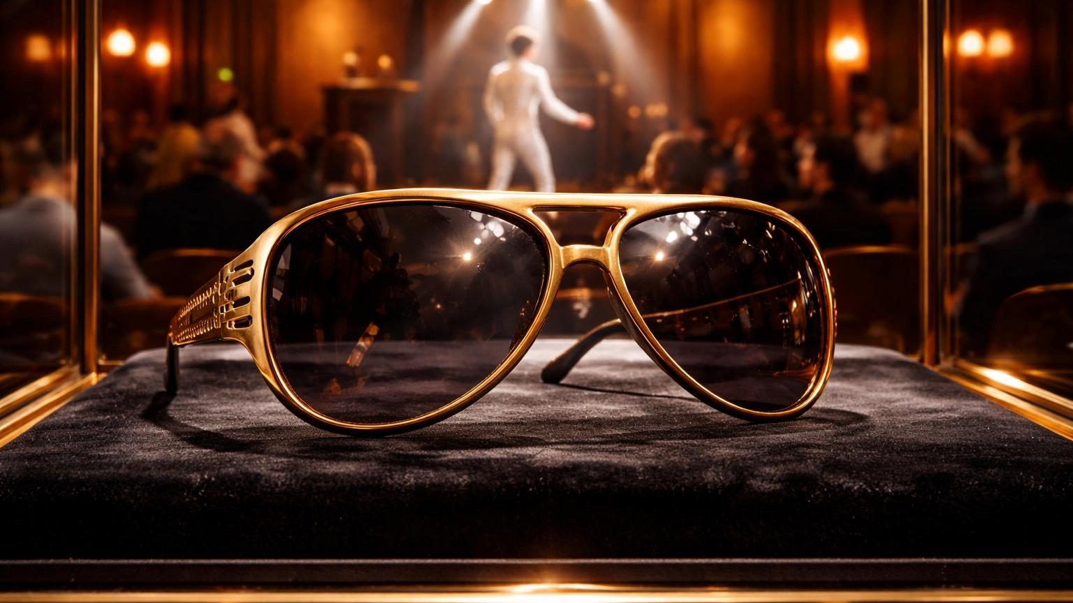 Les lunettes de soleil mythiques d&rsquo;Elvis Presley mises aux enchères : elles pourraient dépasser les 26 000 dollars
