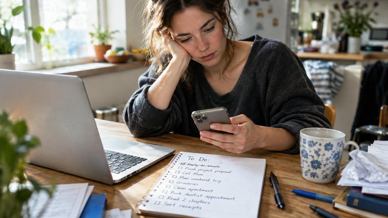 Les psychologues l’expliquent : pourquoi on commence toujours par la tâche la plus facile de la liste, et ce que ça coûte vraiment