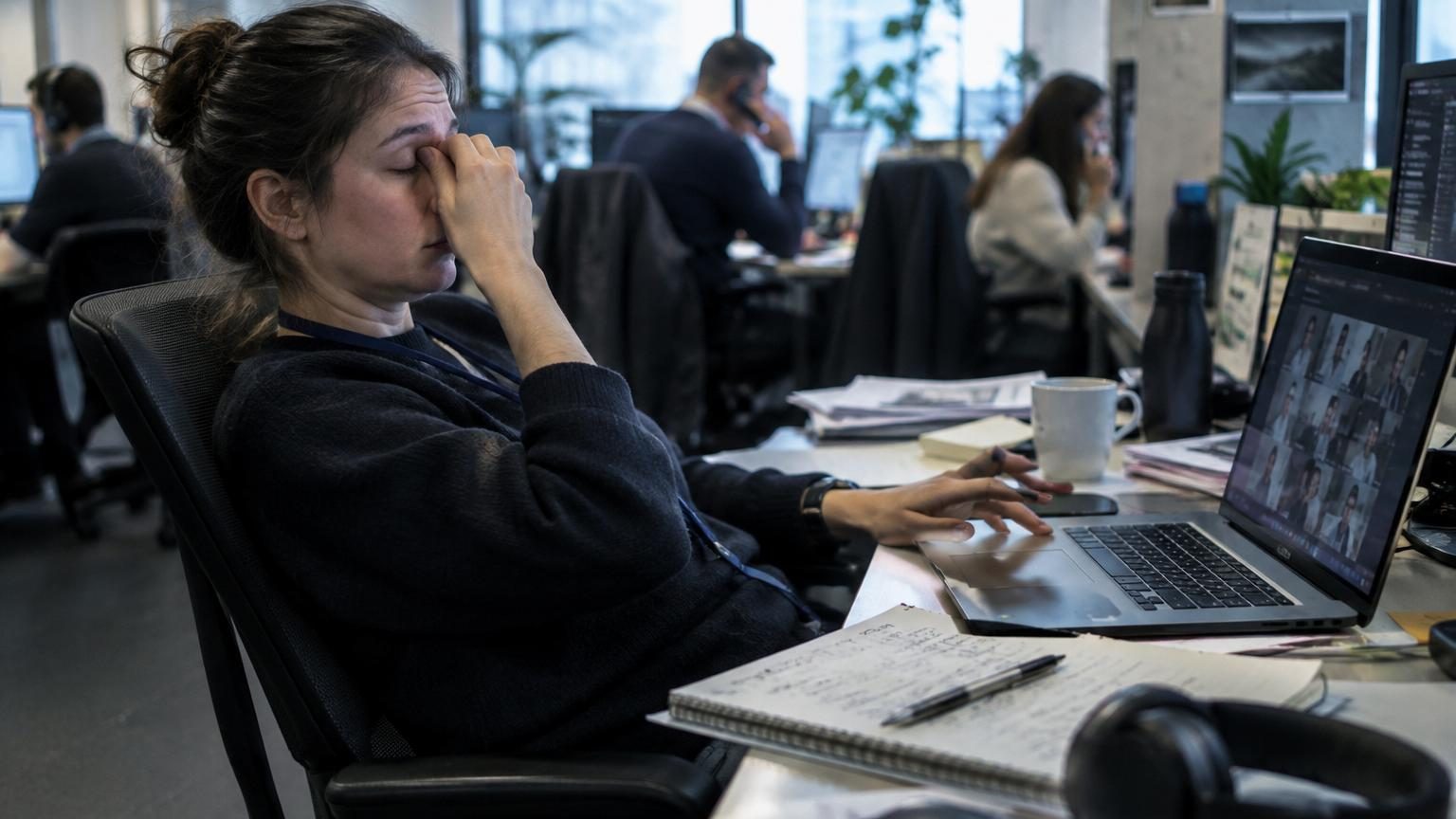Les psychologues sont unanimes : la réunion qui aurait pu être un e-mail épuise plus que le travail, et ce sont ces 23 minutes qui l'expliquent