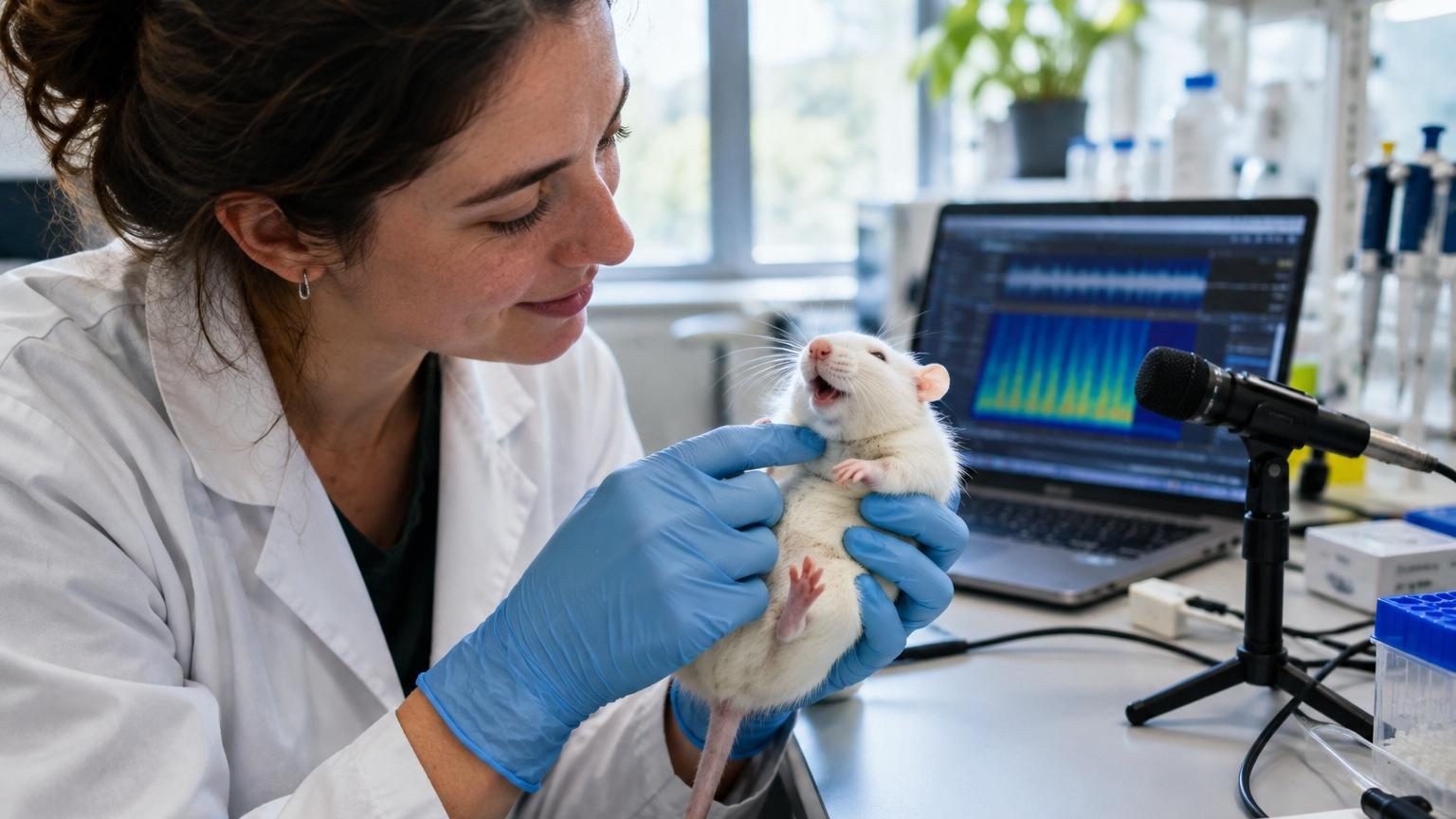 Les rats rient quand on les chatouille : leurs cris atteignent 50 kilohertz, bien trop aigus pour l&rsquo;oreille humaine