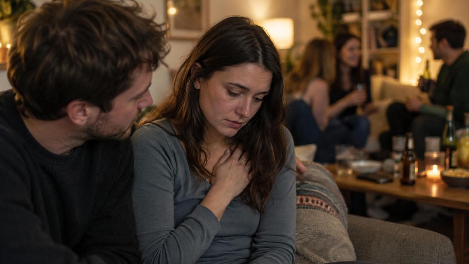 Lors d'une soirée entre amis, son copain lui pince le téton pour plaisanter : ce geste lui a sauvé la vie