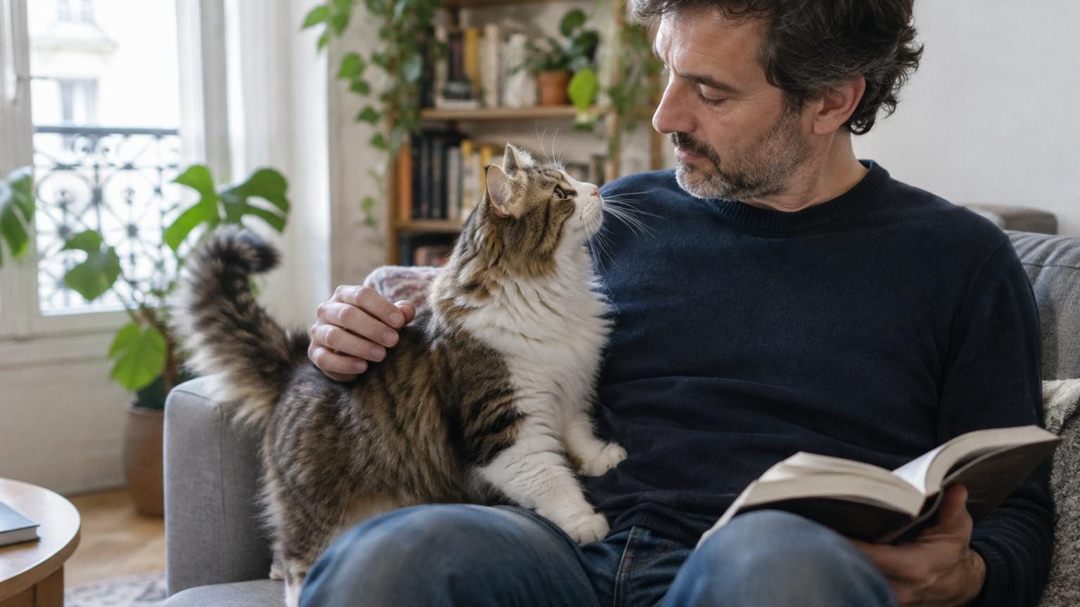 Manuel Manzano, vétérinaire, l'assure : « La personne préférée d'un chat est toujours celle qui paraît un peu plus distante »