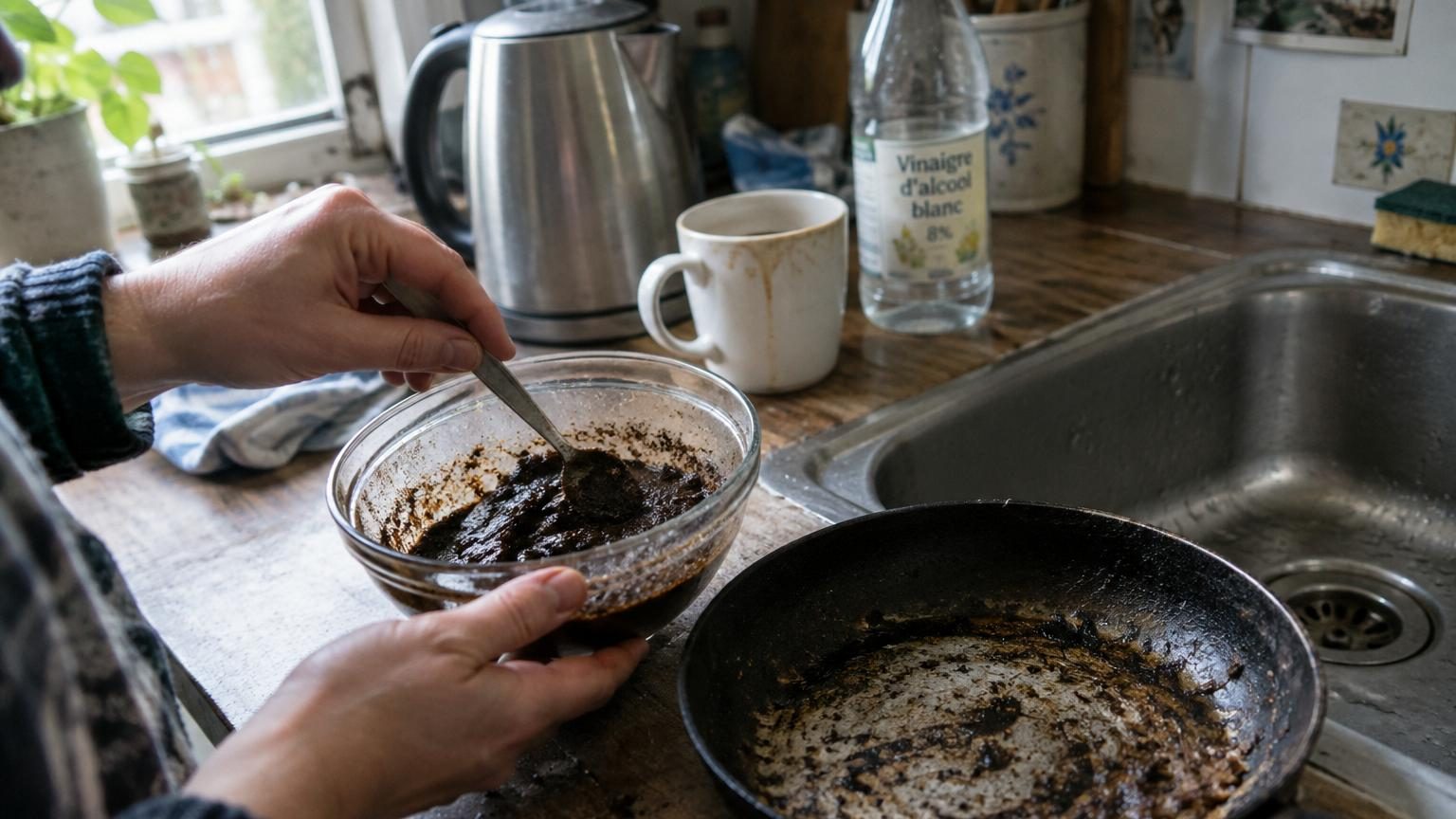 Mélanger du vinaigre blanc et du marc de café : à quoi ça sert et pourquoi c'est si recommandé à la maison
