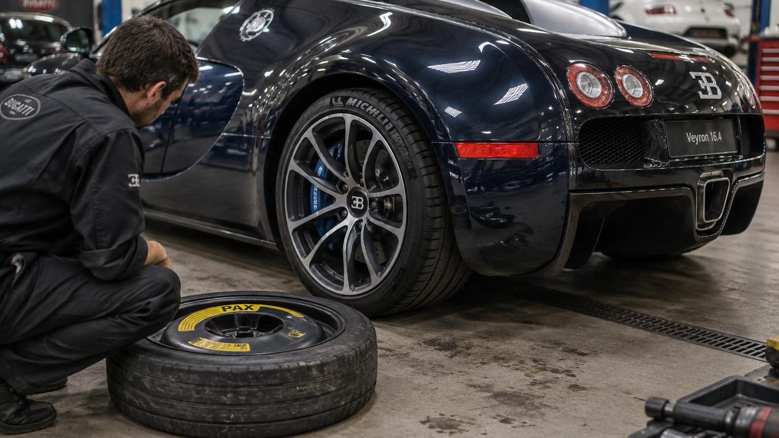 Même les propriétaires de Bugatti Veyron renonçaient à leurs pneus à 42 000 dollars : la solution à 3 600 dollars cache un détail