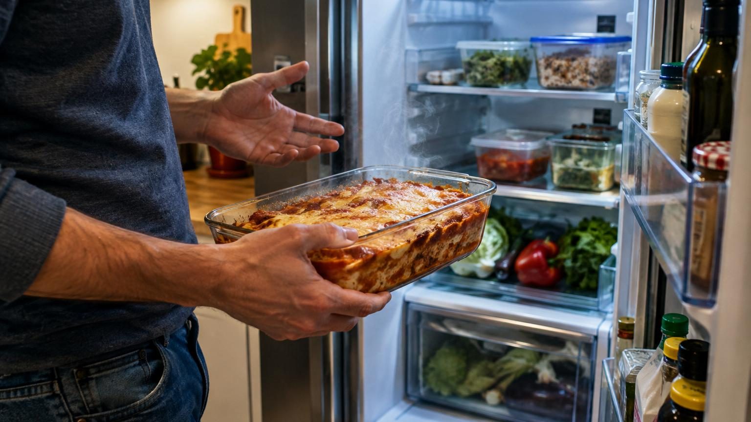 Mettre un plat encore chaud au frigo : ce que disent vraiment les experts sur ce réflexe que tout le monde évite