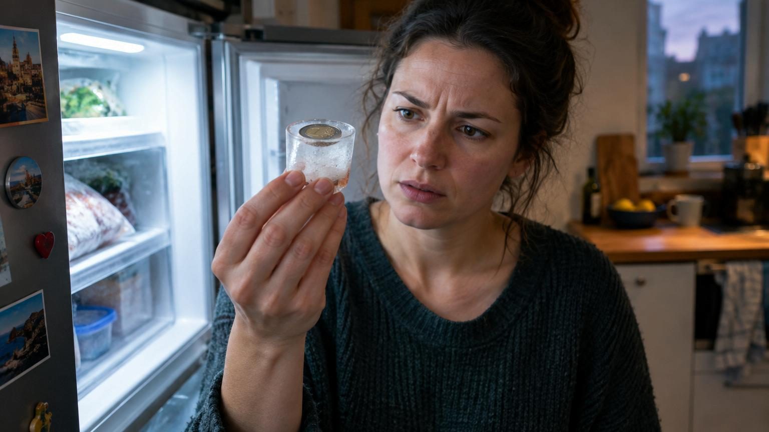 Mettre une pièce de monnaie dans le congélateur : à quoi ça sert et pourquoi cela peut révéler un problème chez vous