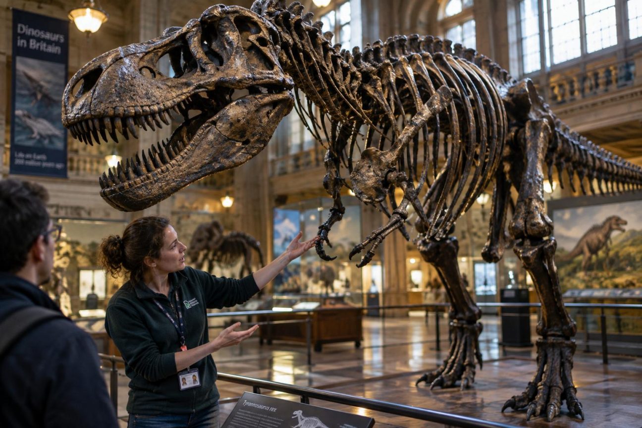 Mystère résolu : des chercheurs de Londres et Cambridge expliquent enfin pourquoi le T. rex avait des bras aussi courts