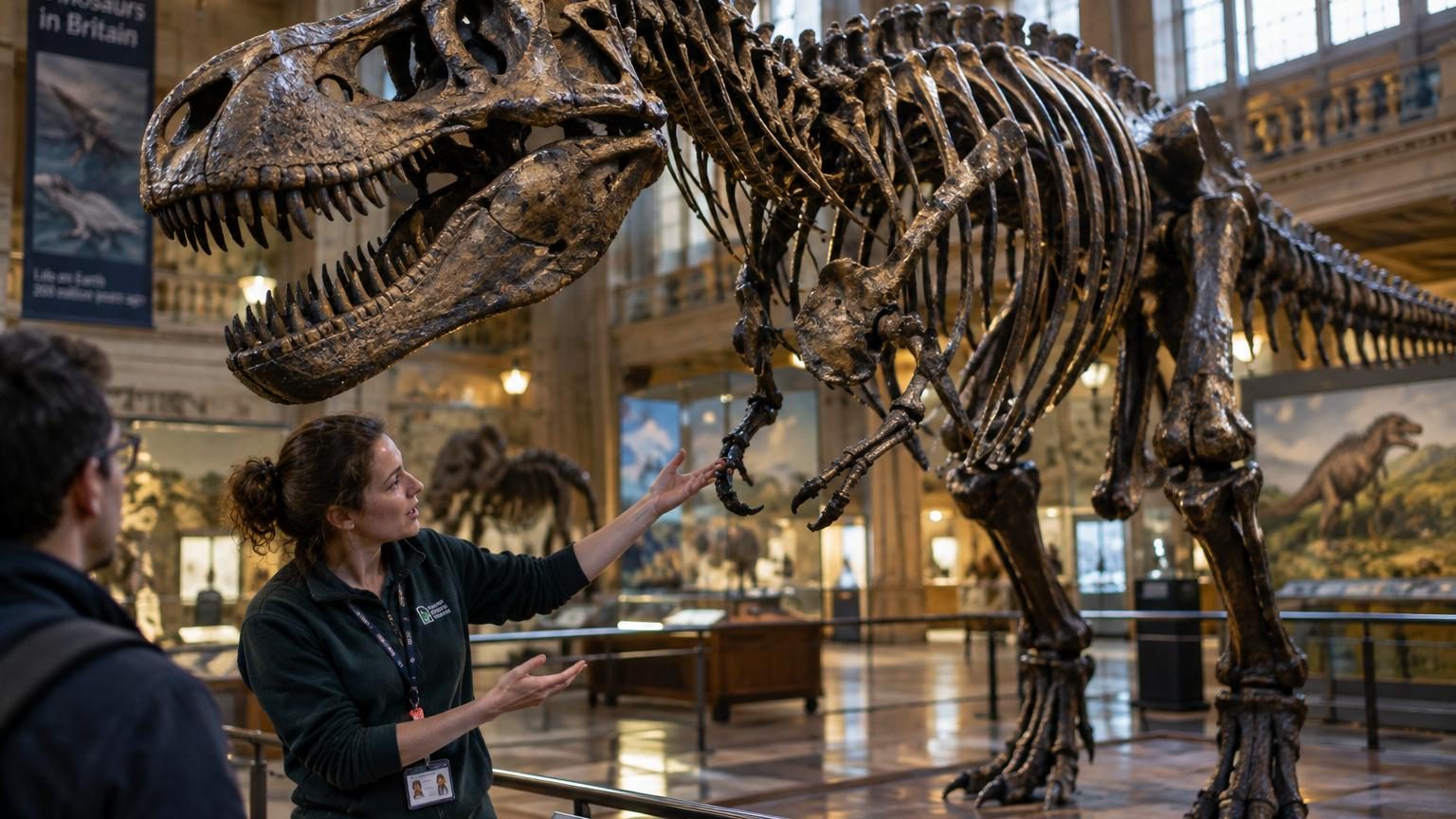 Mystère résolu : des chercheurs de Londres et Cambridge expliquent enfin pourquoi le T. rex avait des bras aussi courts