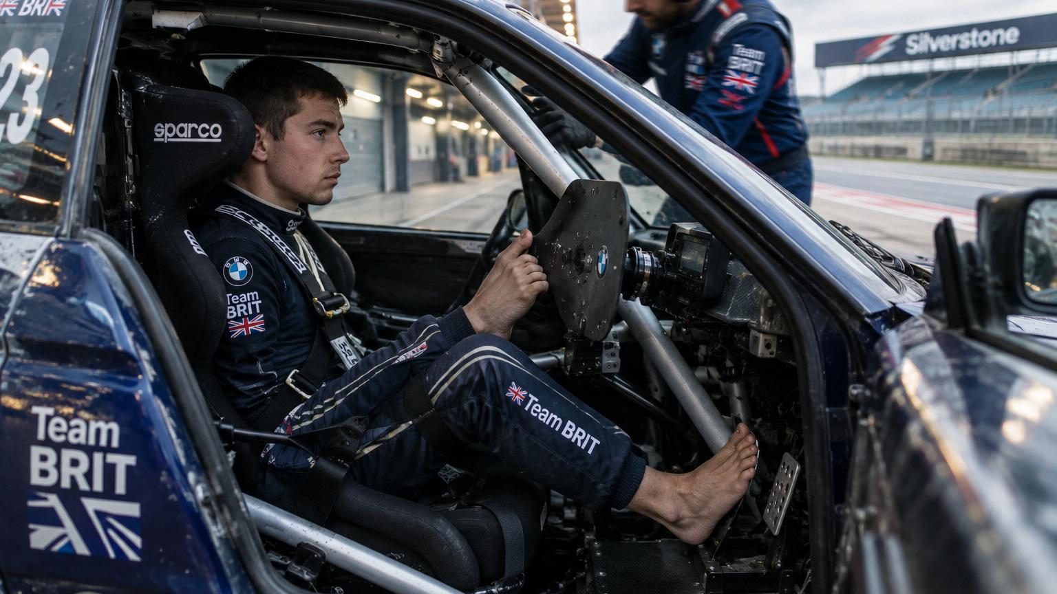 Né sans bras, il pilote avec ses pieds à 177 km/h : son prochain objectif est d'entrer dans l'histoire au Mans