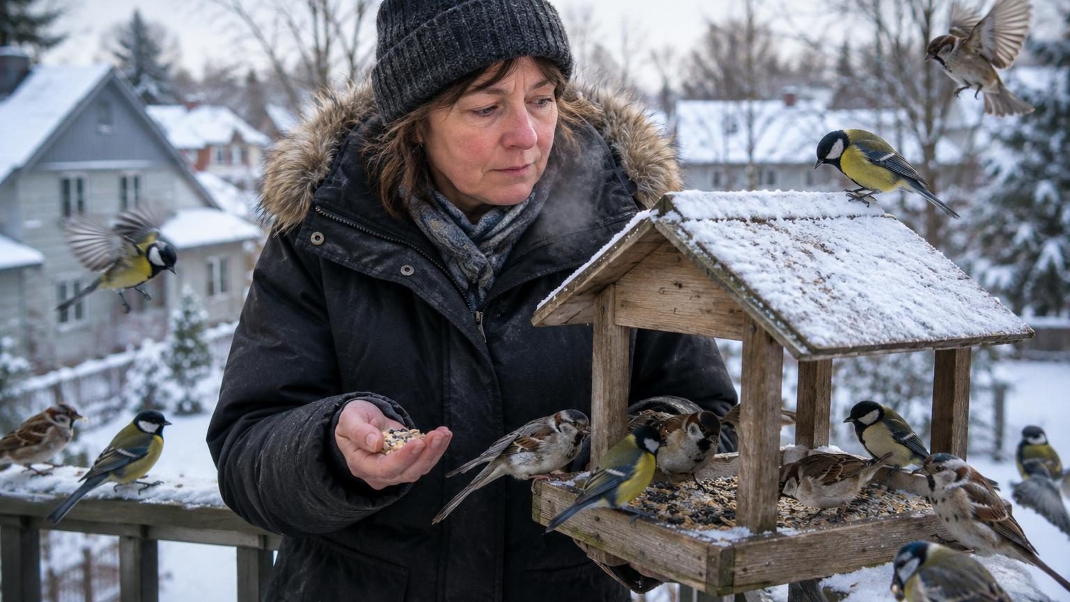 Nourrir les oiseaux en hiver : la date exacte à laquelle il faut arrêter pour ne pas perturber leur cycle naturel