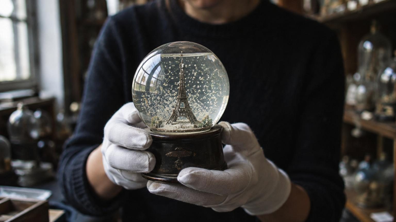 On attribue la boule à neige à un mécanicien autrichien en 1900 : des traces prouvent qu'elle existait déjà en 1878