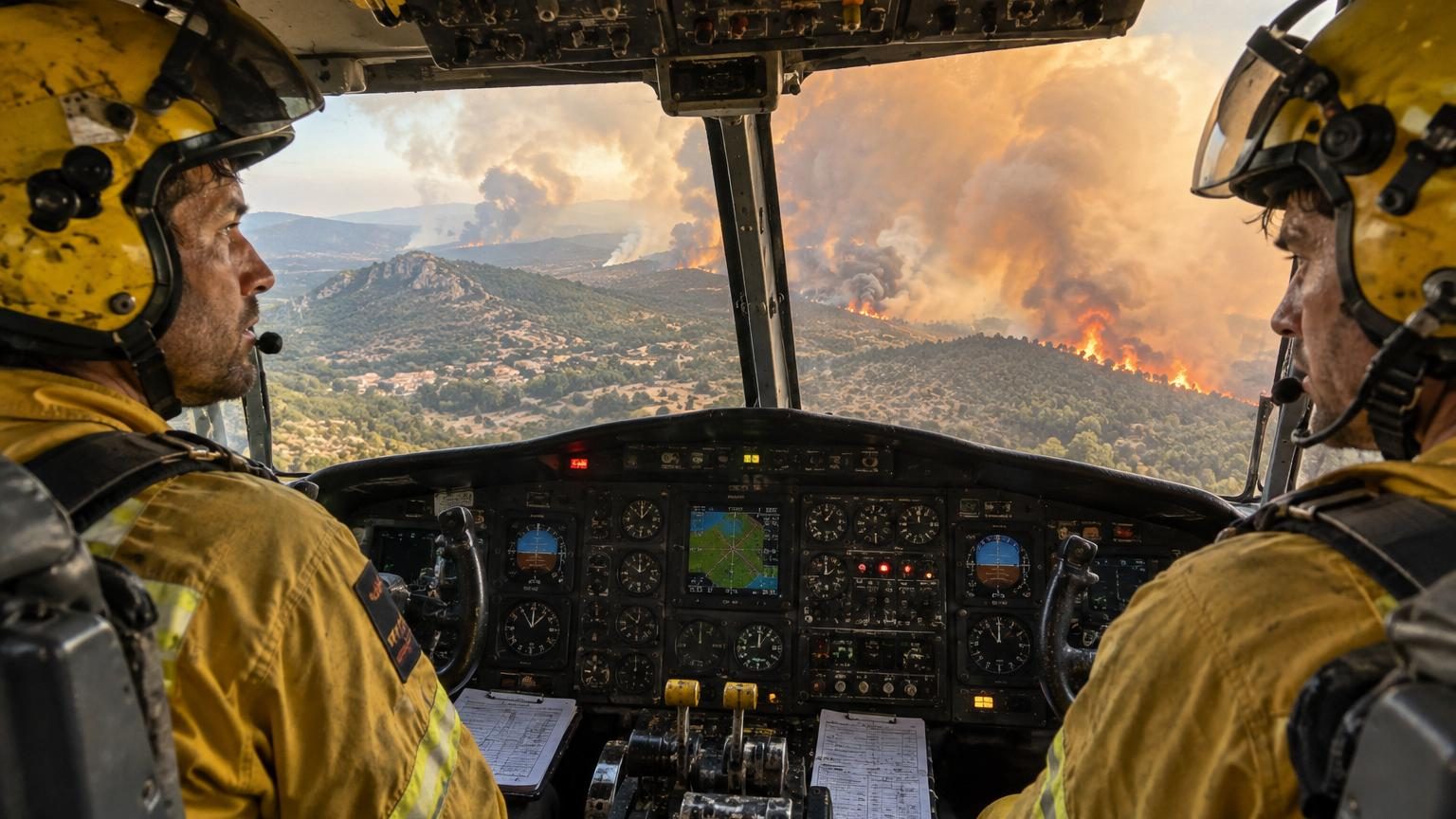 « On est obligés à faire des choix et on n’est pas efficaces »… Le désarroi des pilotes de Canadair face au manque de moyens aériens