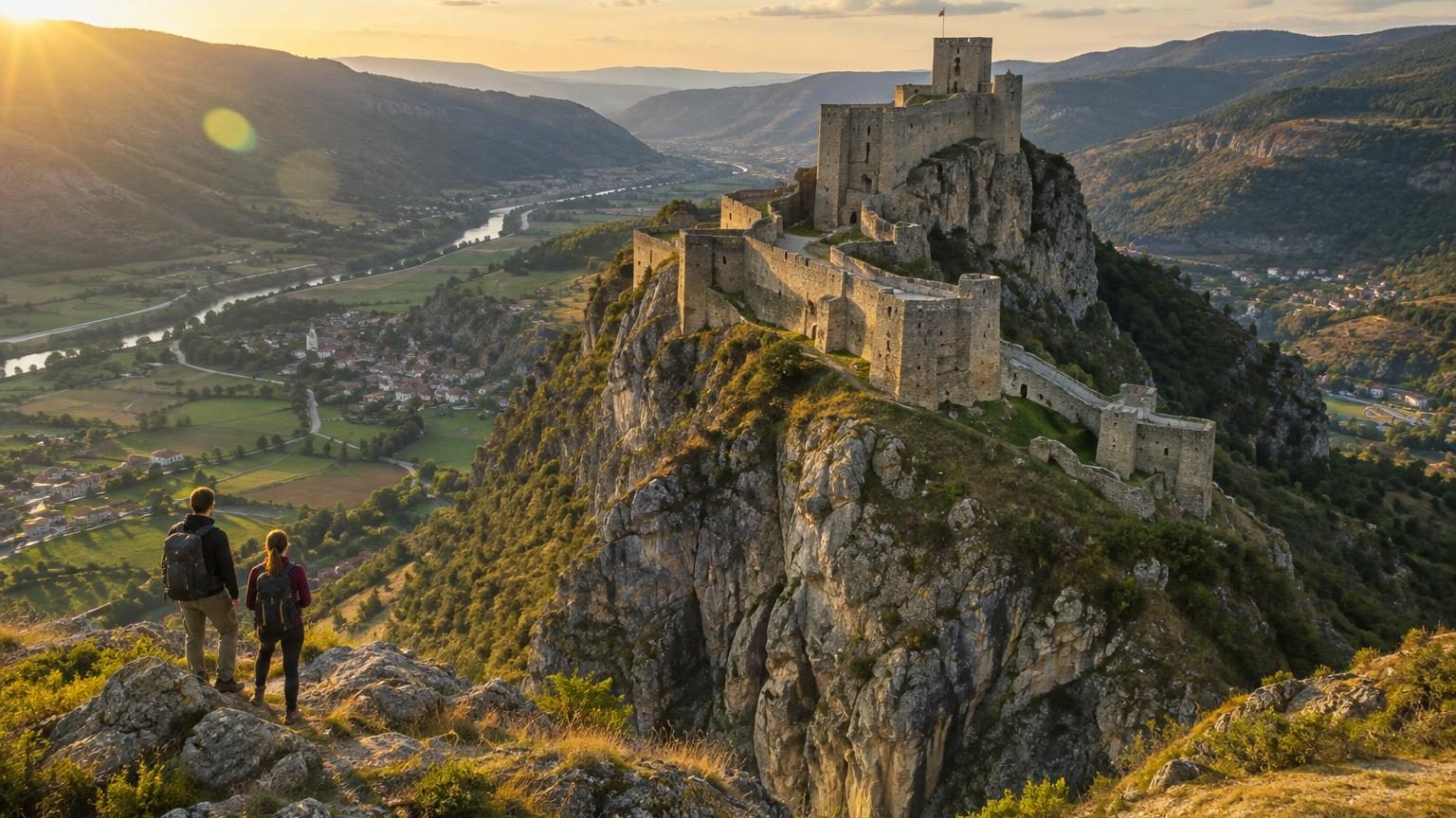 On la surnomme « la Clé » : perchée sur un éperon rocheux, cette forteresse a décidé du sort de toute une région
